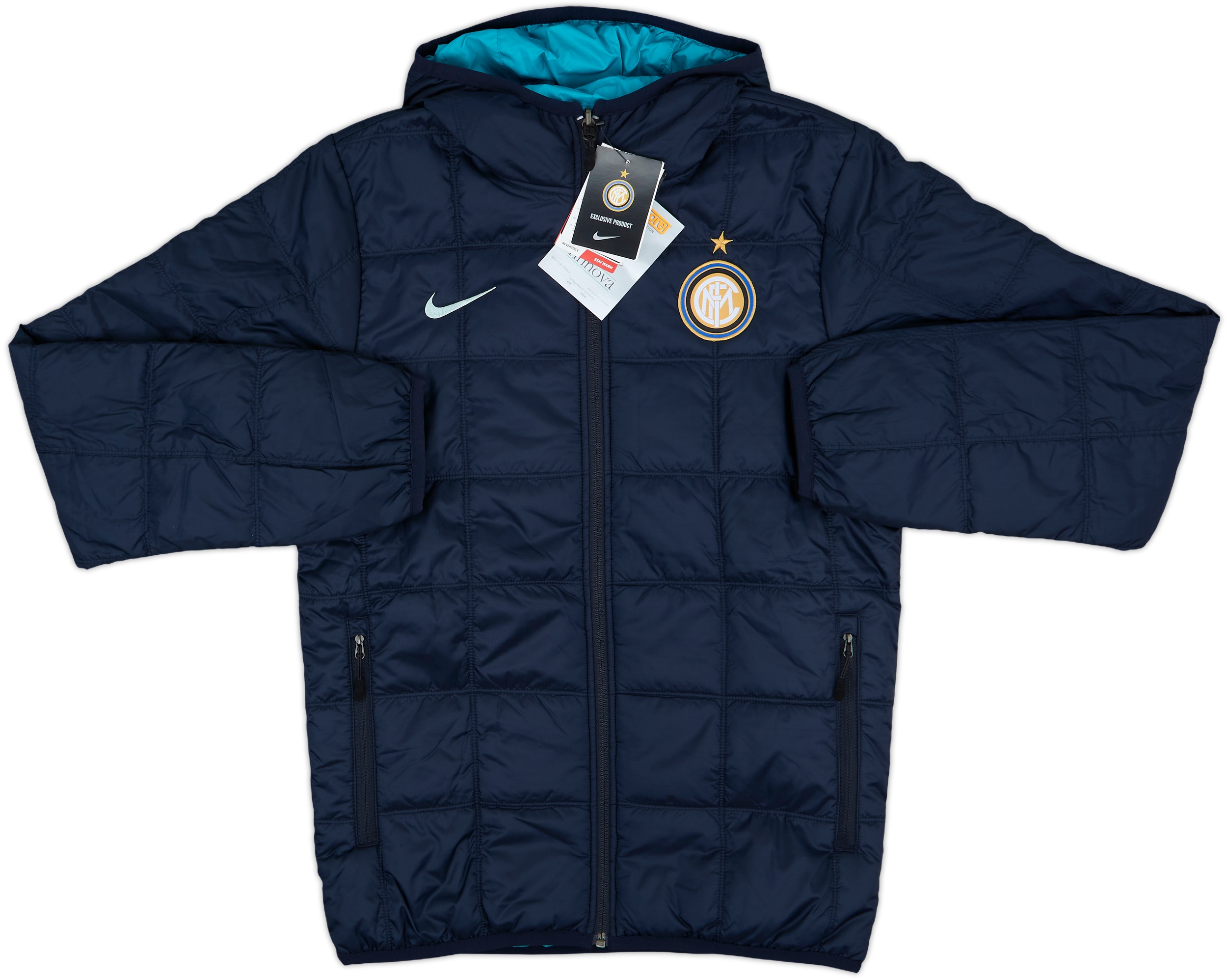 2010-11 Inter Milan Nike Reversible Padded Jacket (S