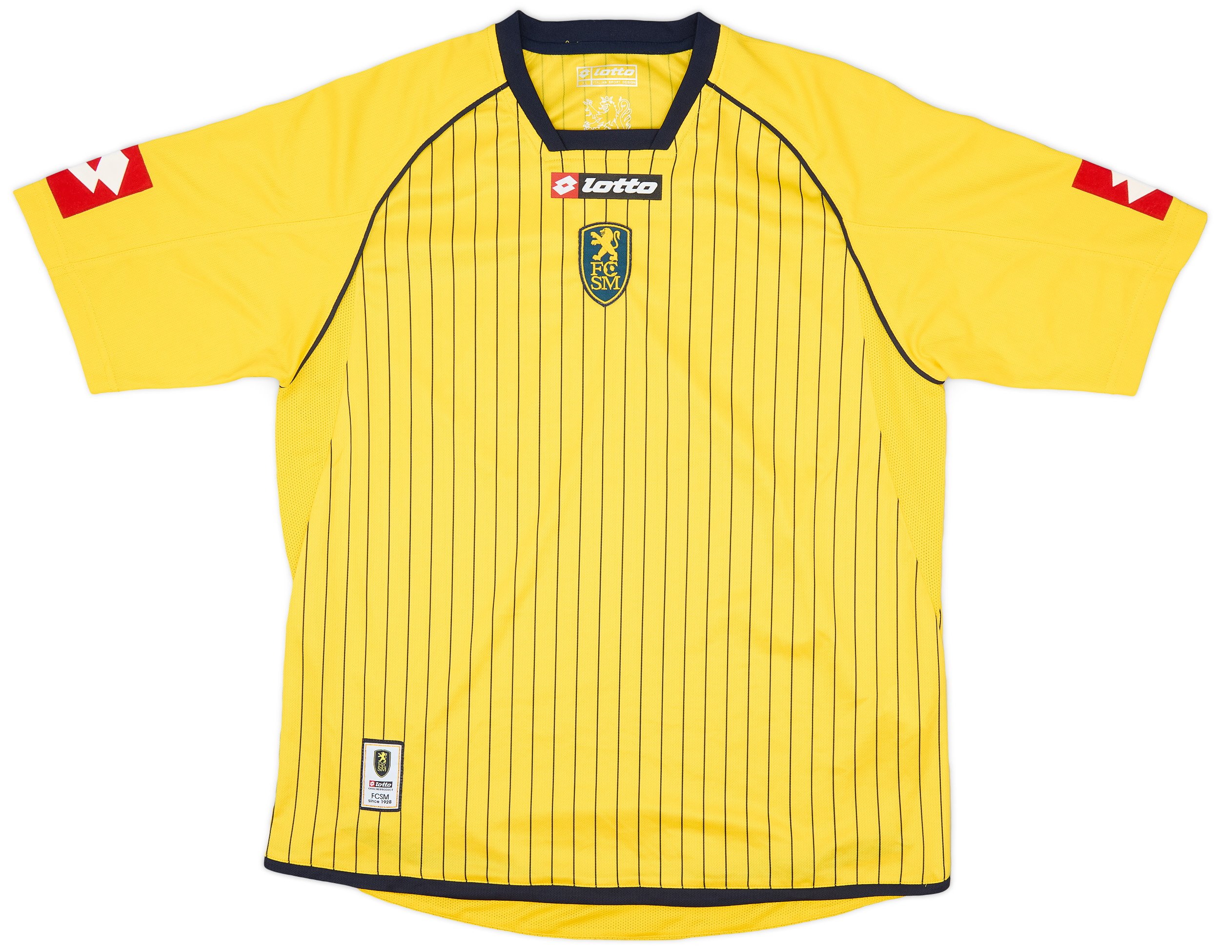 Lotto Sochaux Mens SS Home Shirt 2009/10 | SCXH09192315used