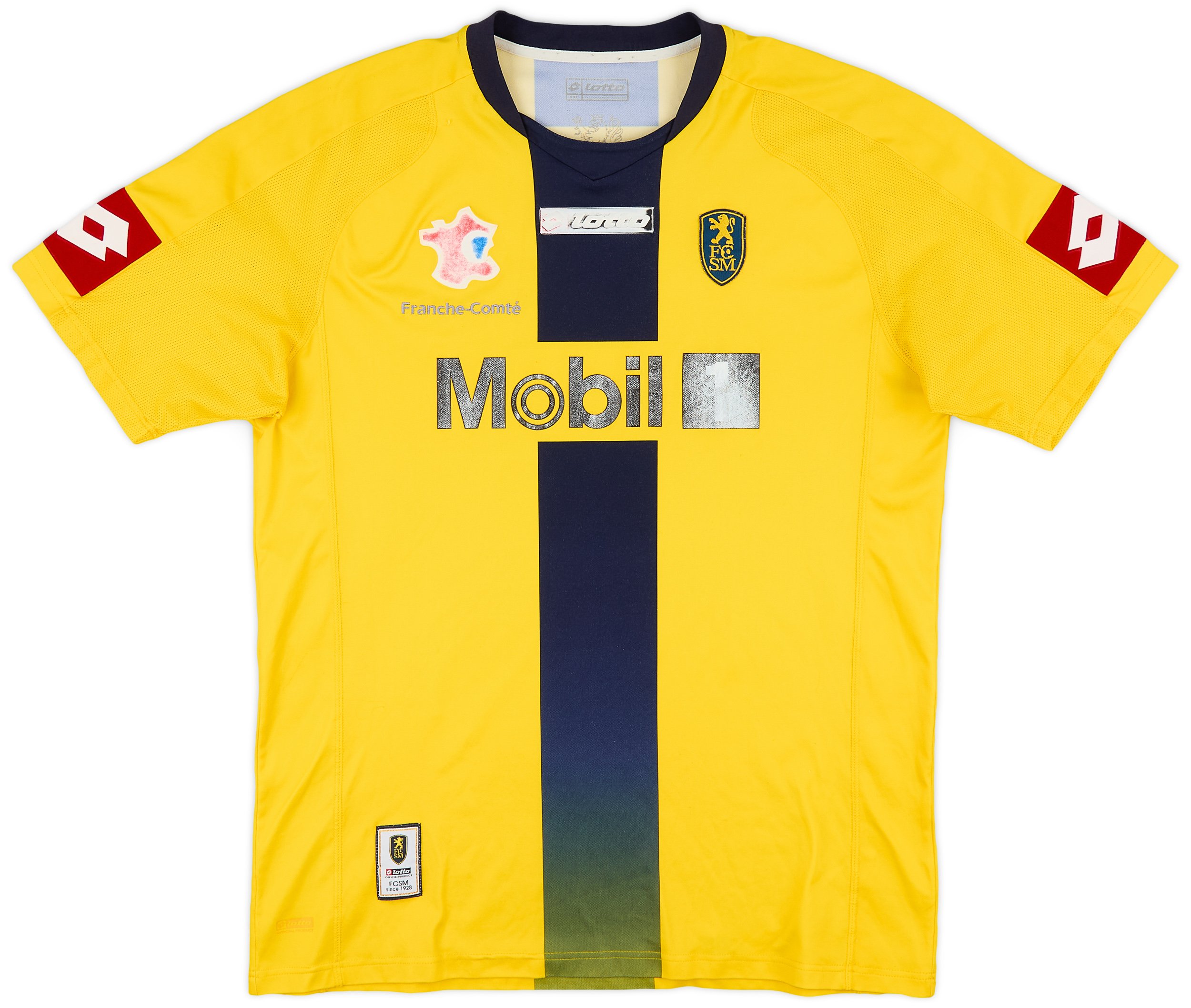 Lotto Sochaux Mens SS Home Shirt 2008/09 | SCXH08128338used