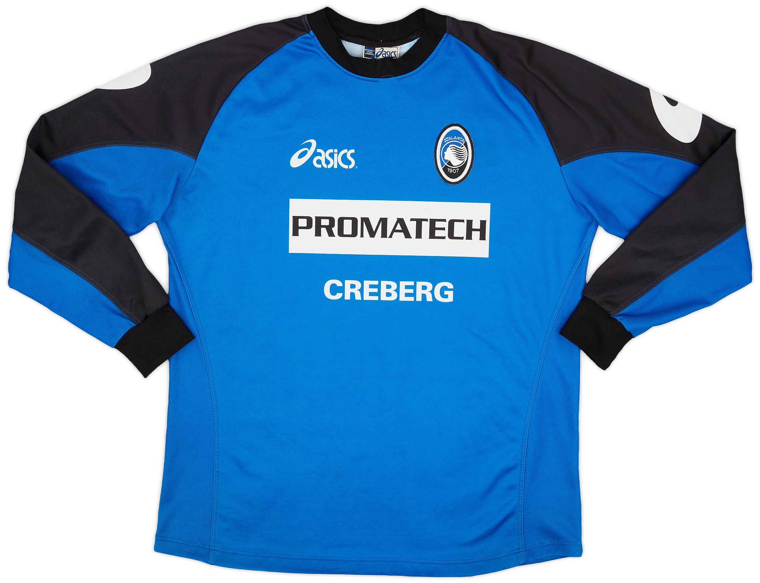 Asics Atalanta Mens LS Home Shirt 2002/03 | ATATR02944JBused