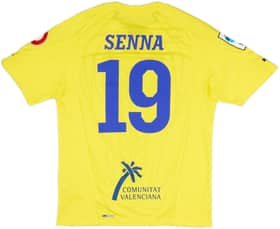 2010-11 Villarreal Home Shirt Senna #19