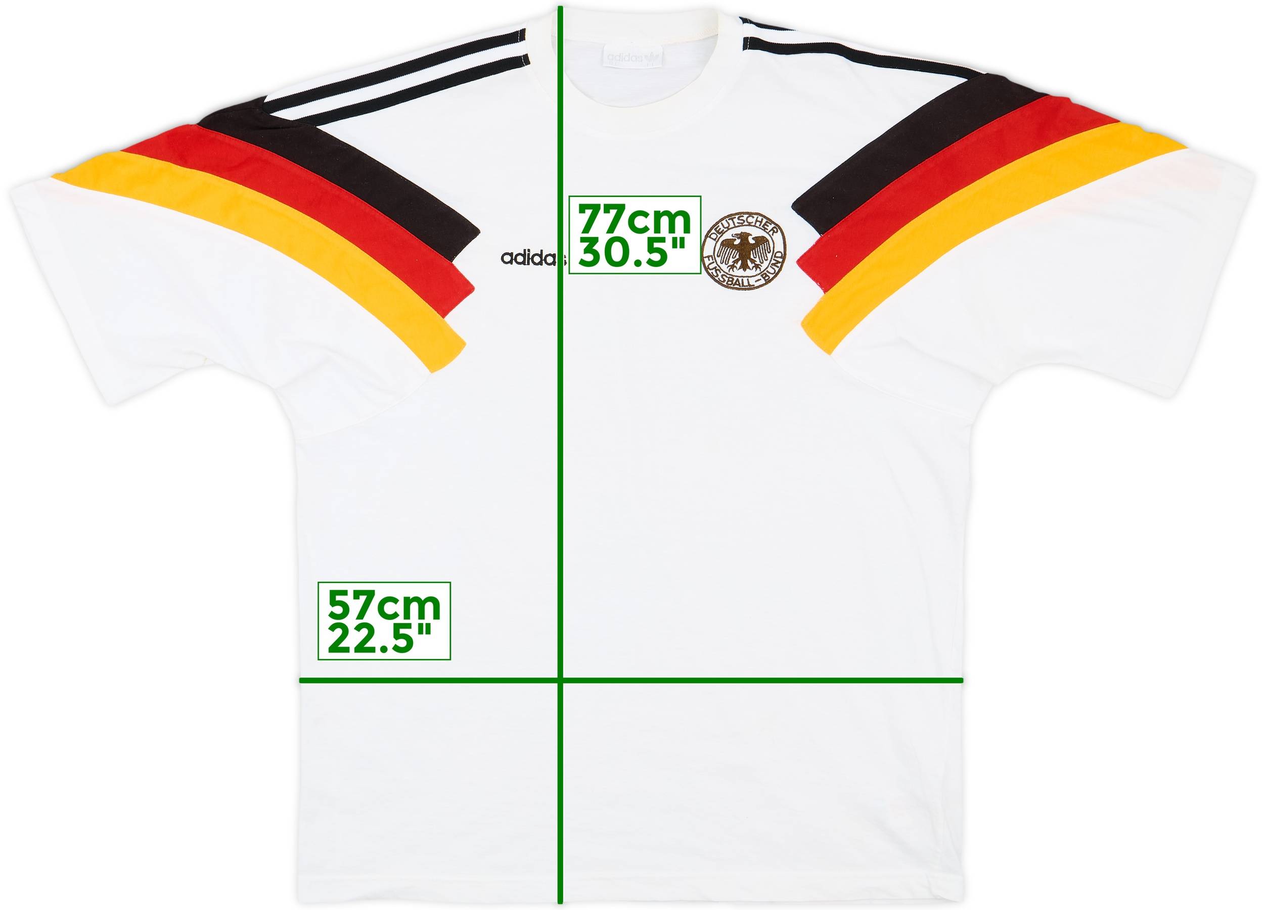 adidas - ドイツ代表　1992 1st 半袖 GERMANY JERSEY HOME FOOTBALL SHIRT 1992/94 ADIDAS EQUIPMENT