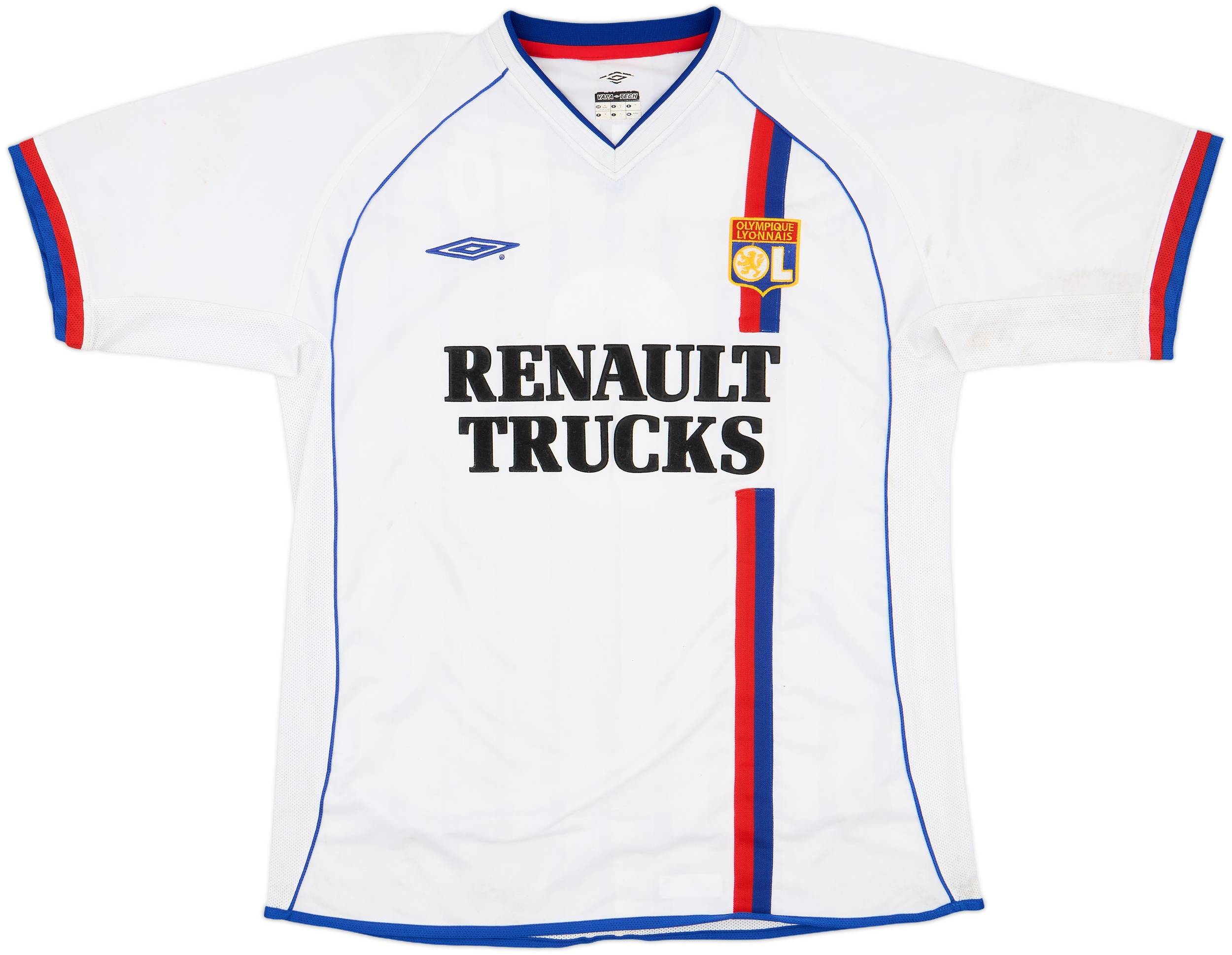 2002-04 Lyon Home Shirt Juninho #8 - 6/10 - (XL)