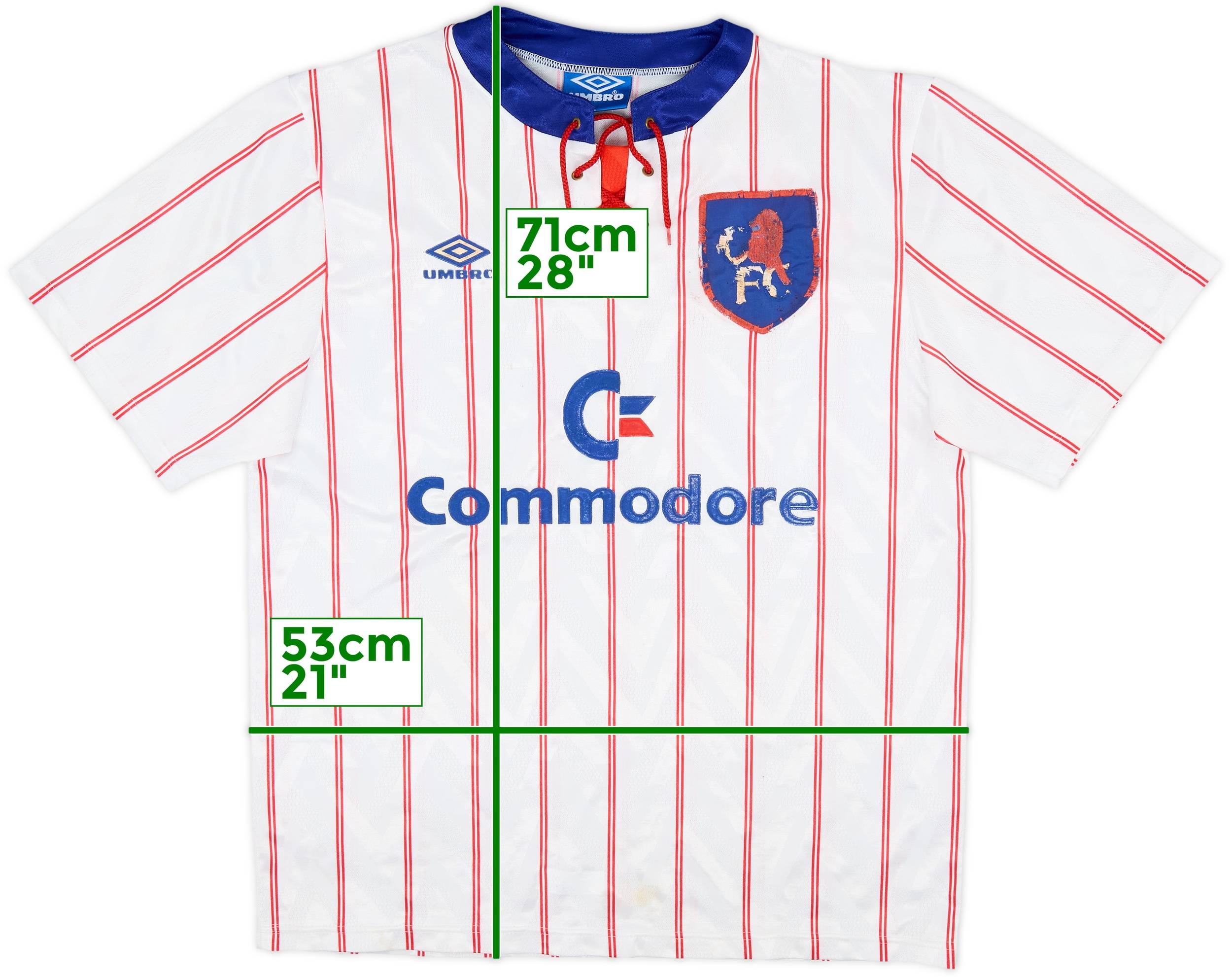 1992-94 Chelsea Away Shirt - 4/10 - (L)