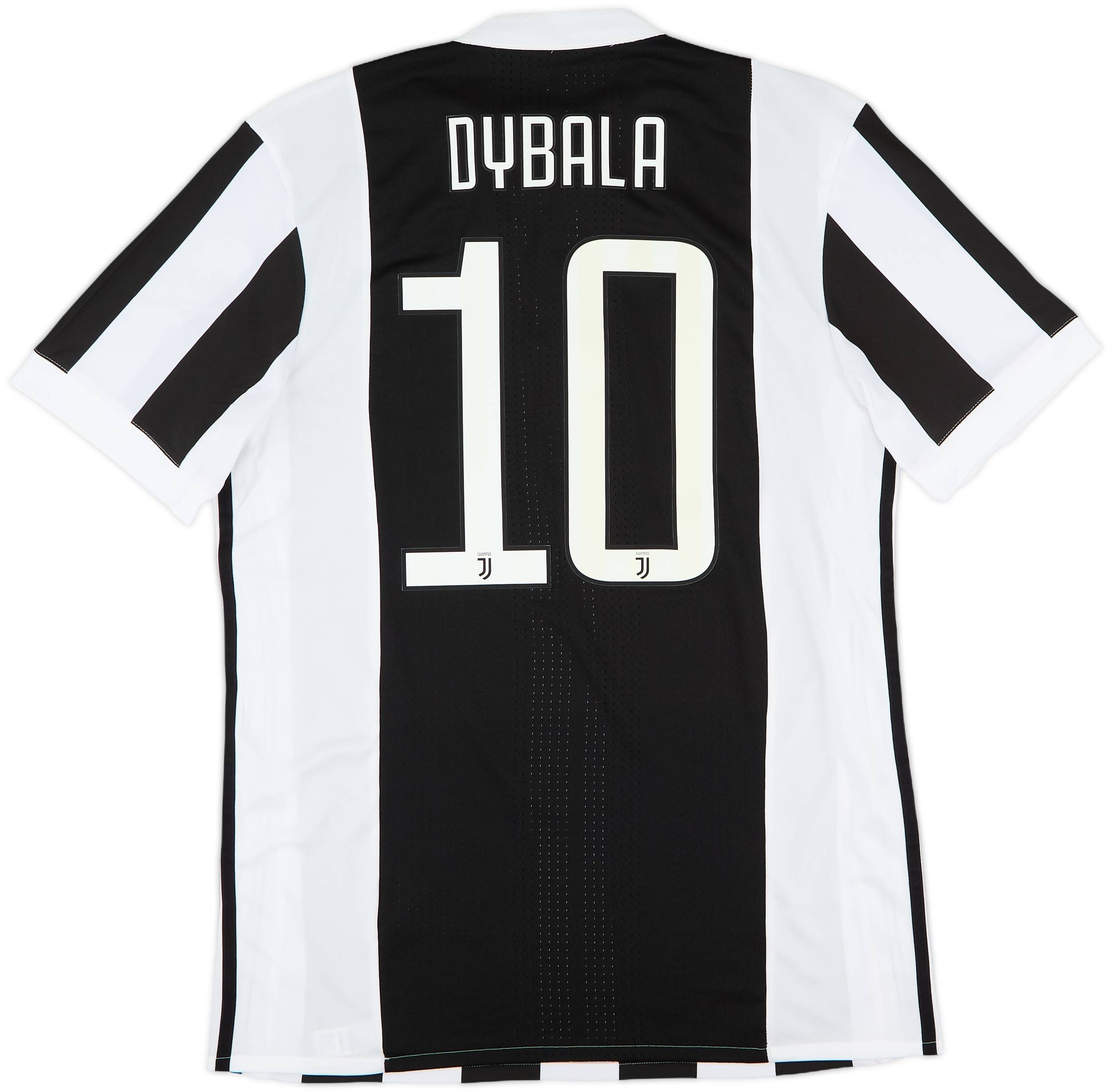 Juventus ユベントス ディバラ 10 2017-18 Juventus Authentic Home Shirt Dybala #10 - 10/10 - (L)