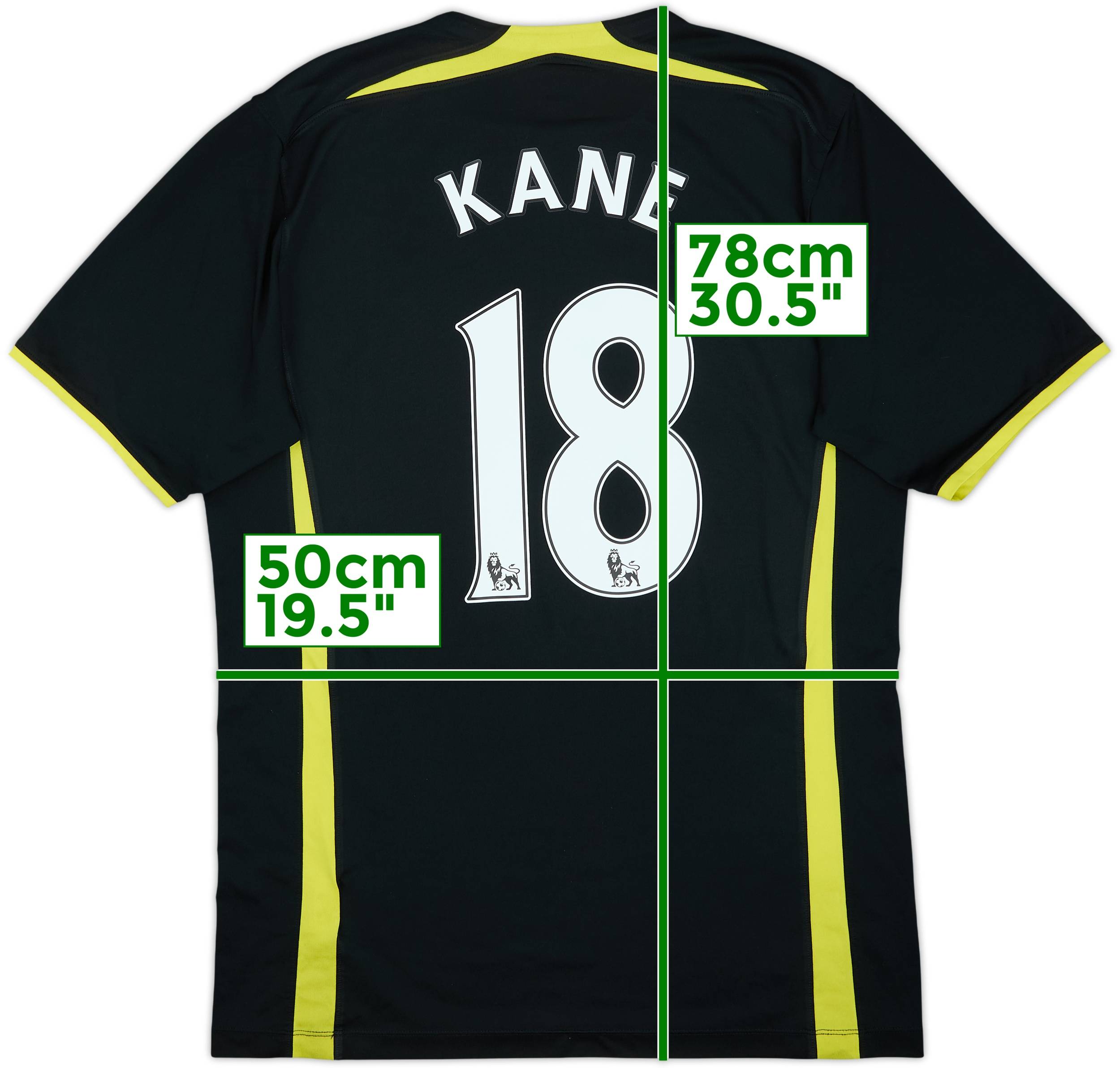 2014-15 Tottenham Away Shirt Kane #18 - 8/10 - (L)