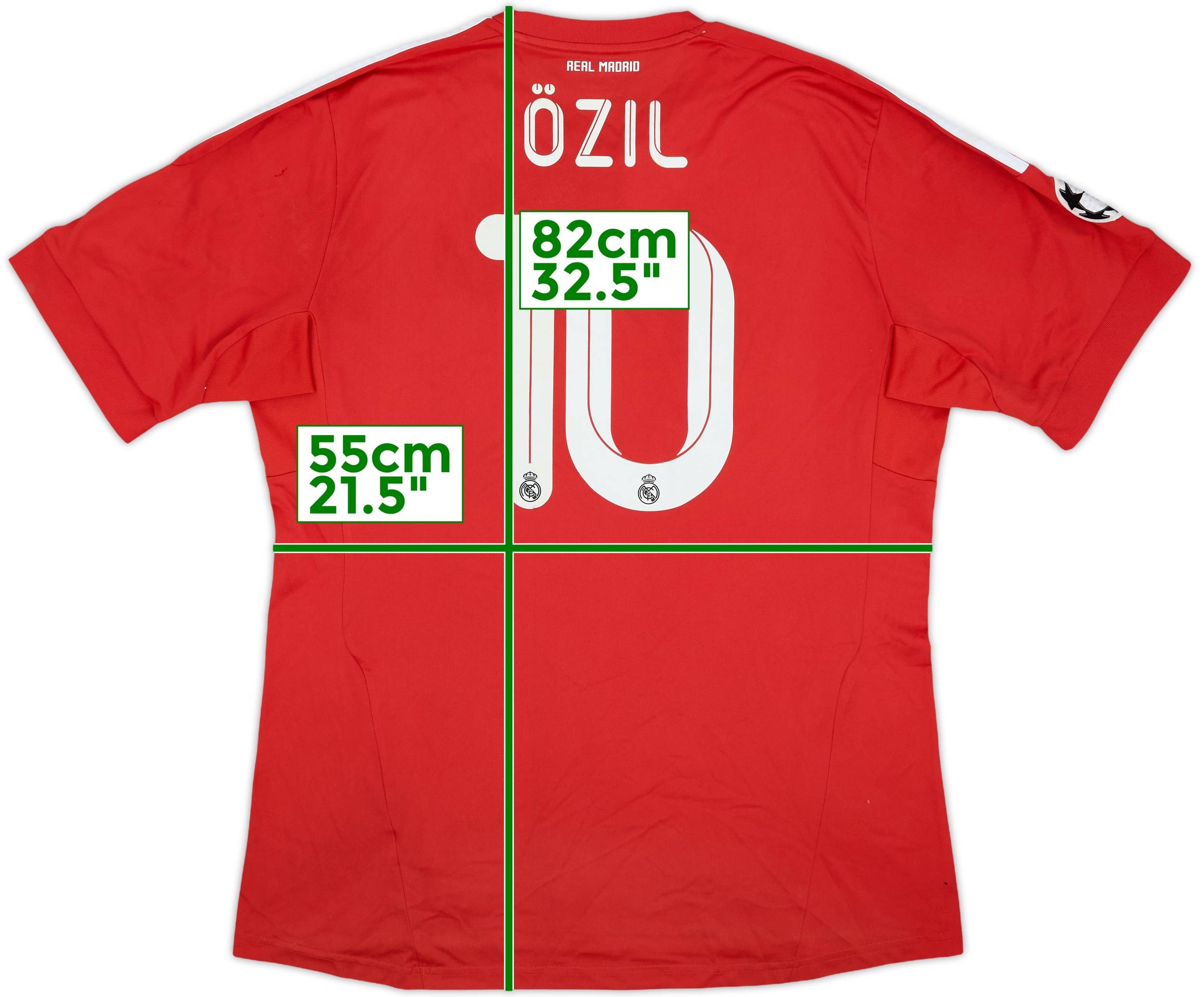 2011-12 Real Madrid Third CL Shirt Ozil #10 - 6/10 - (XL)