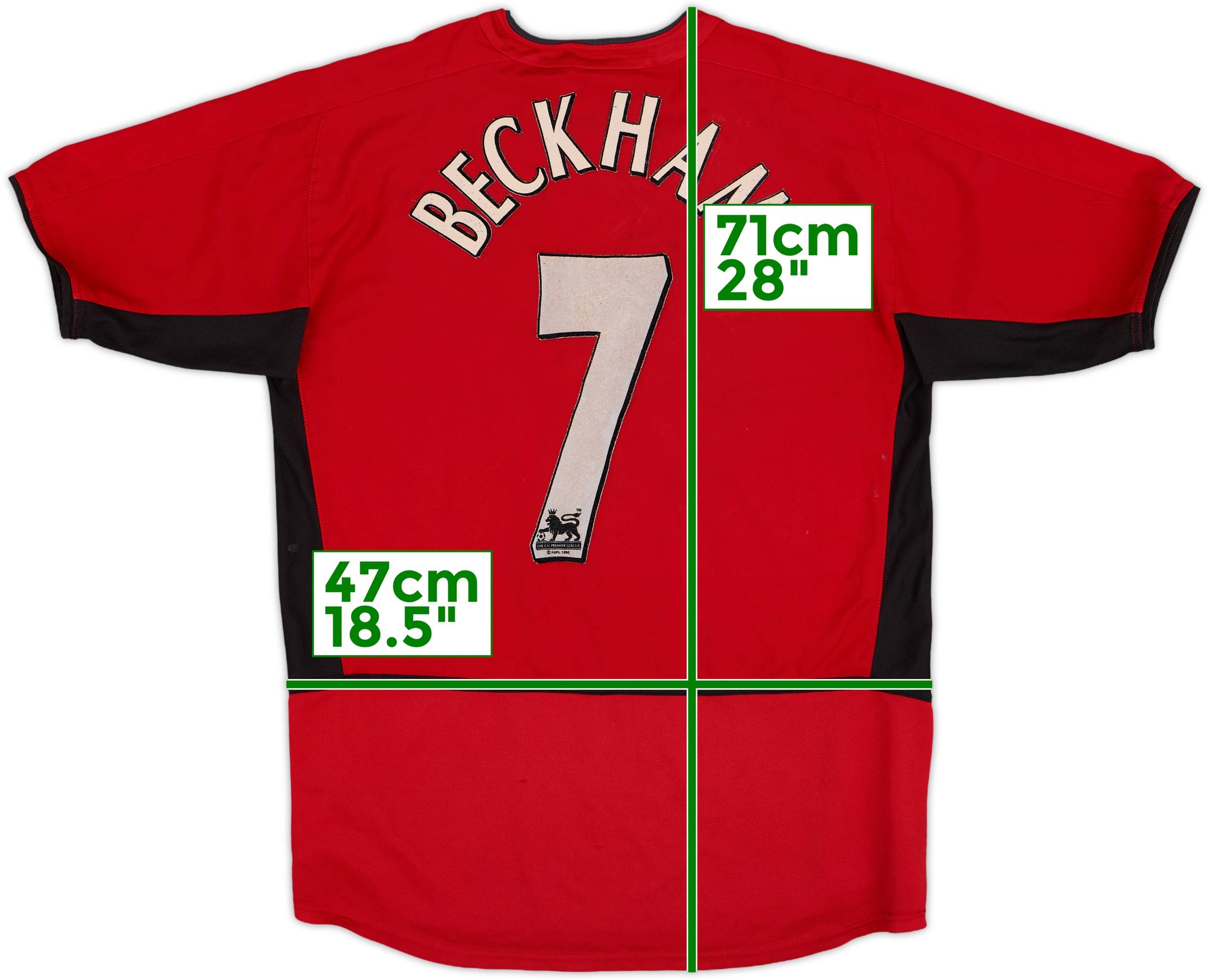 ManchesterUnited Beckham 7 XL 【公式通販】