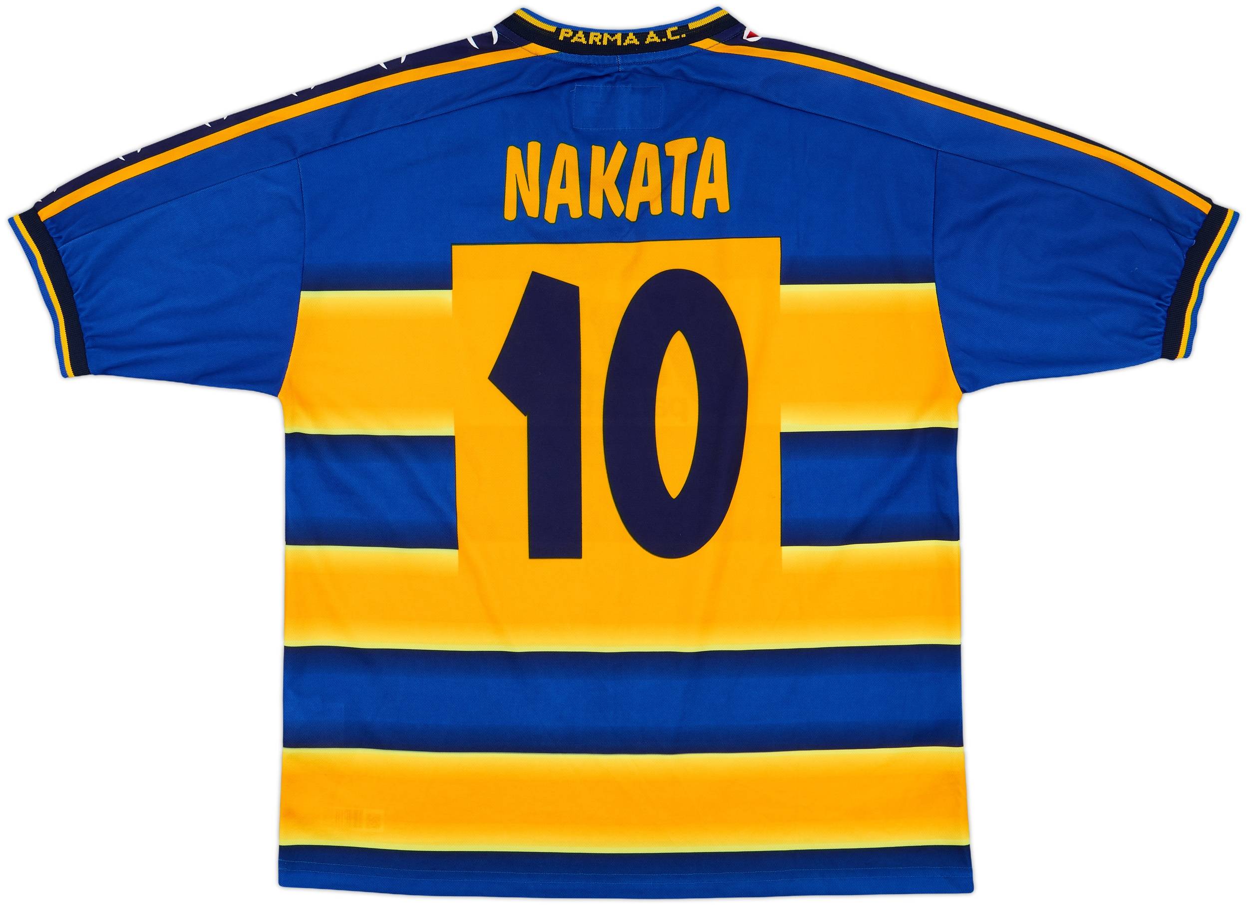 2001-02 Parma Home Shirt Nakata #10 - 7/10 - (M)