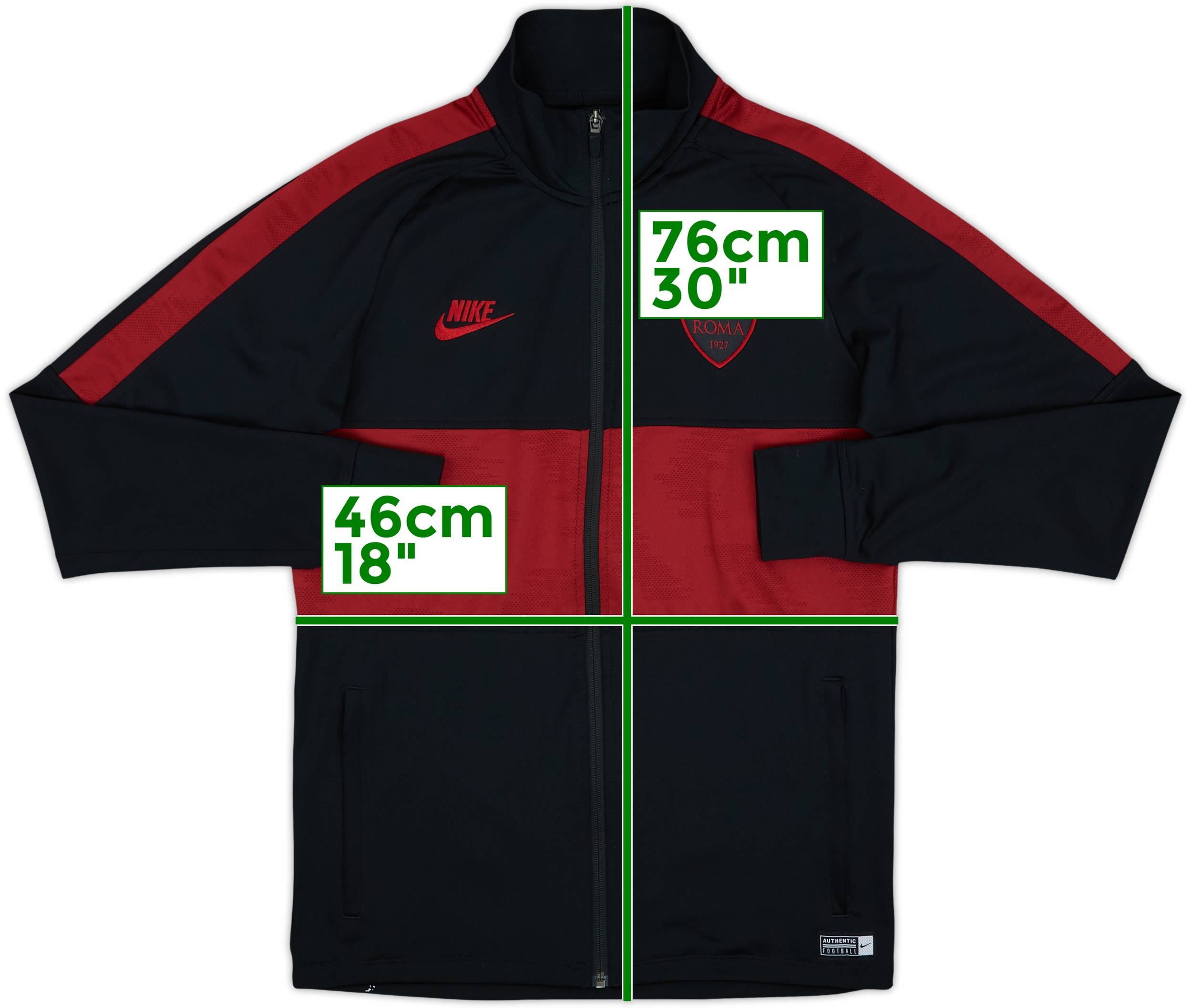 2019-20 Roma Nike Track Jacket - 10/10 - (S)