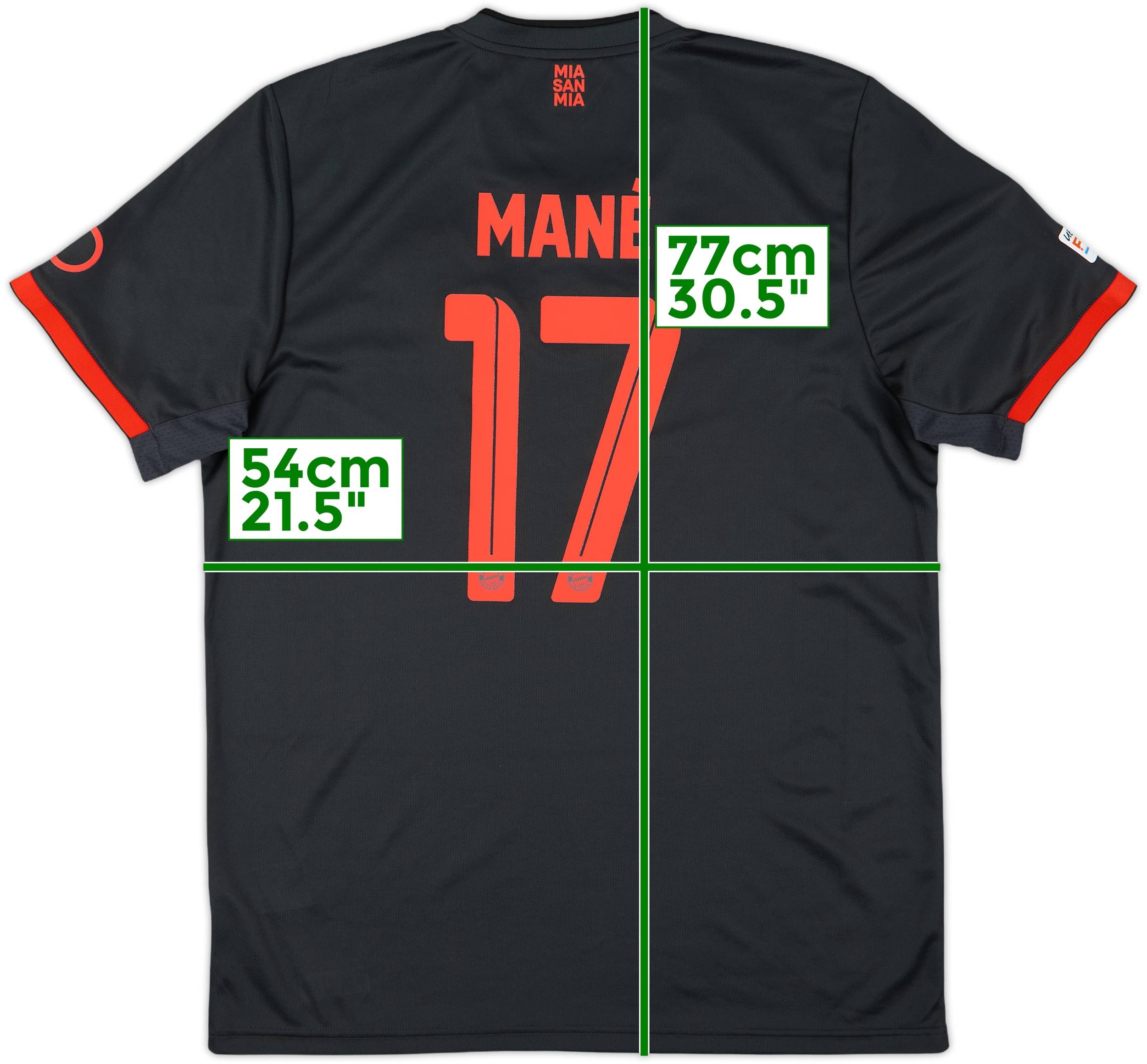 2022-23 Bayern Munich Third Shirt Mane #17 - 9/10 - (L)