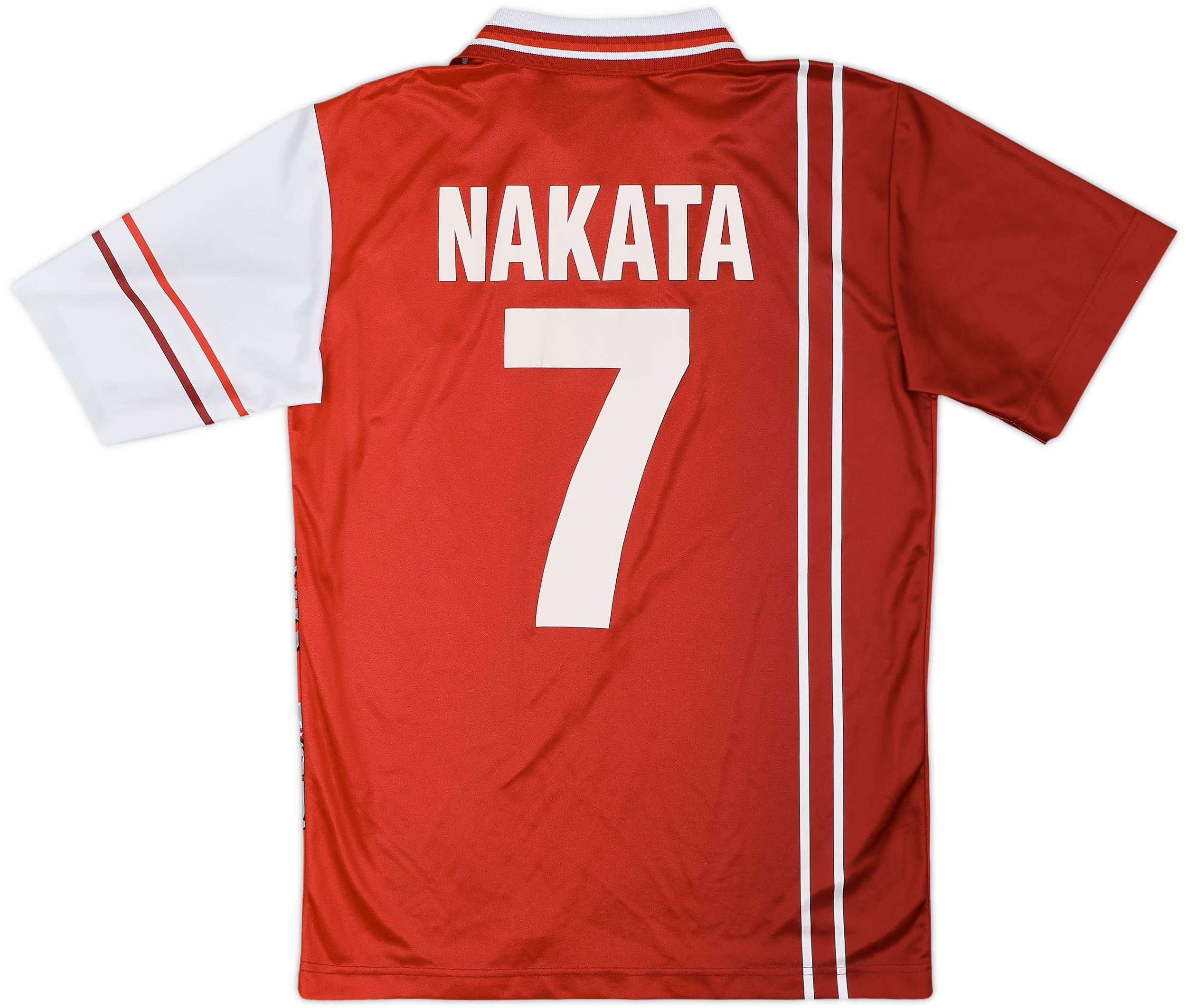 ペルージャ　ゲームシャツ　NAKATA 1998-99 Perugia Home Shirt Nakata #7 - 9/10 - (S)