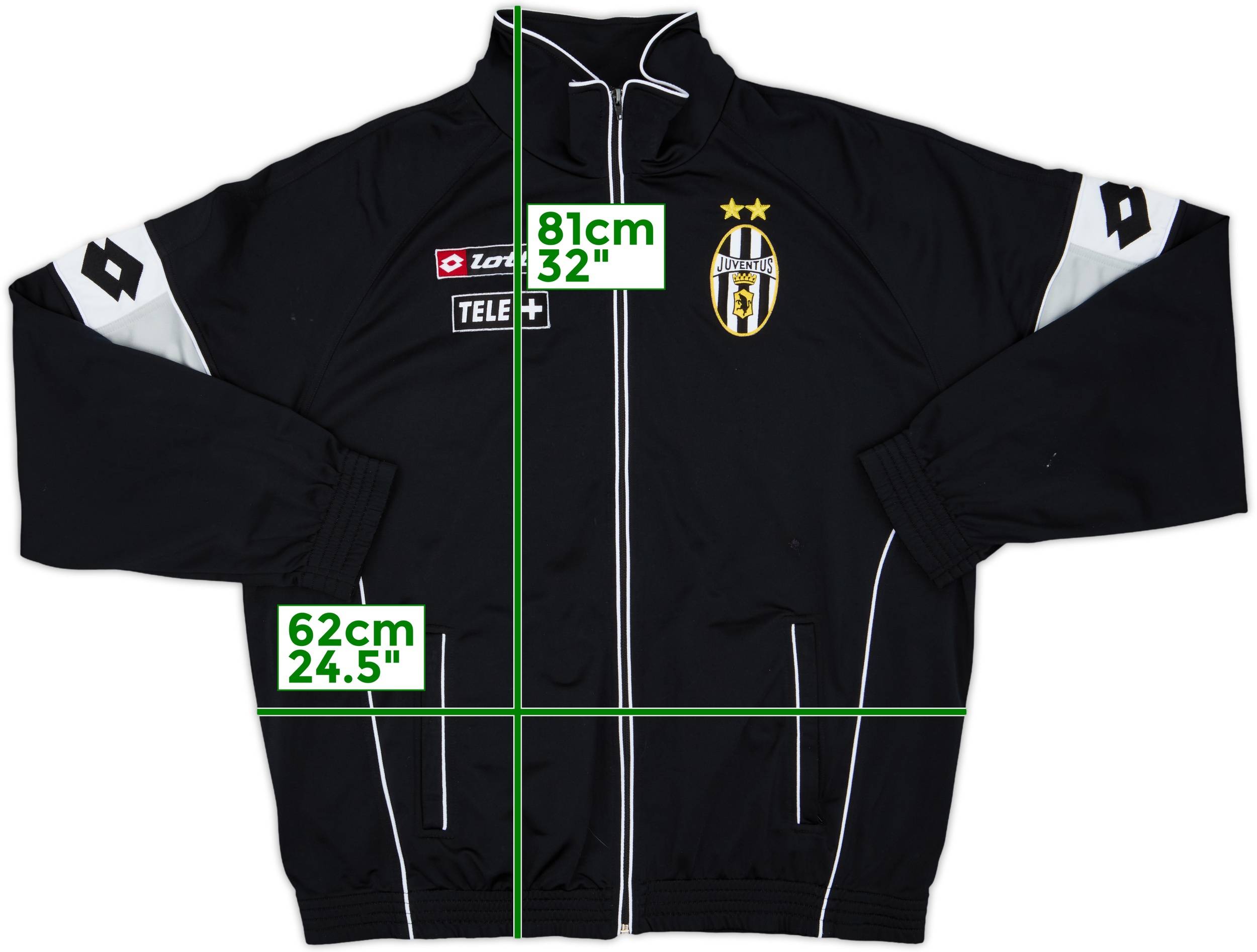 2000-01 Juventus Lotto Track Jacket - 8/10 - (XXL)