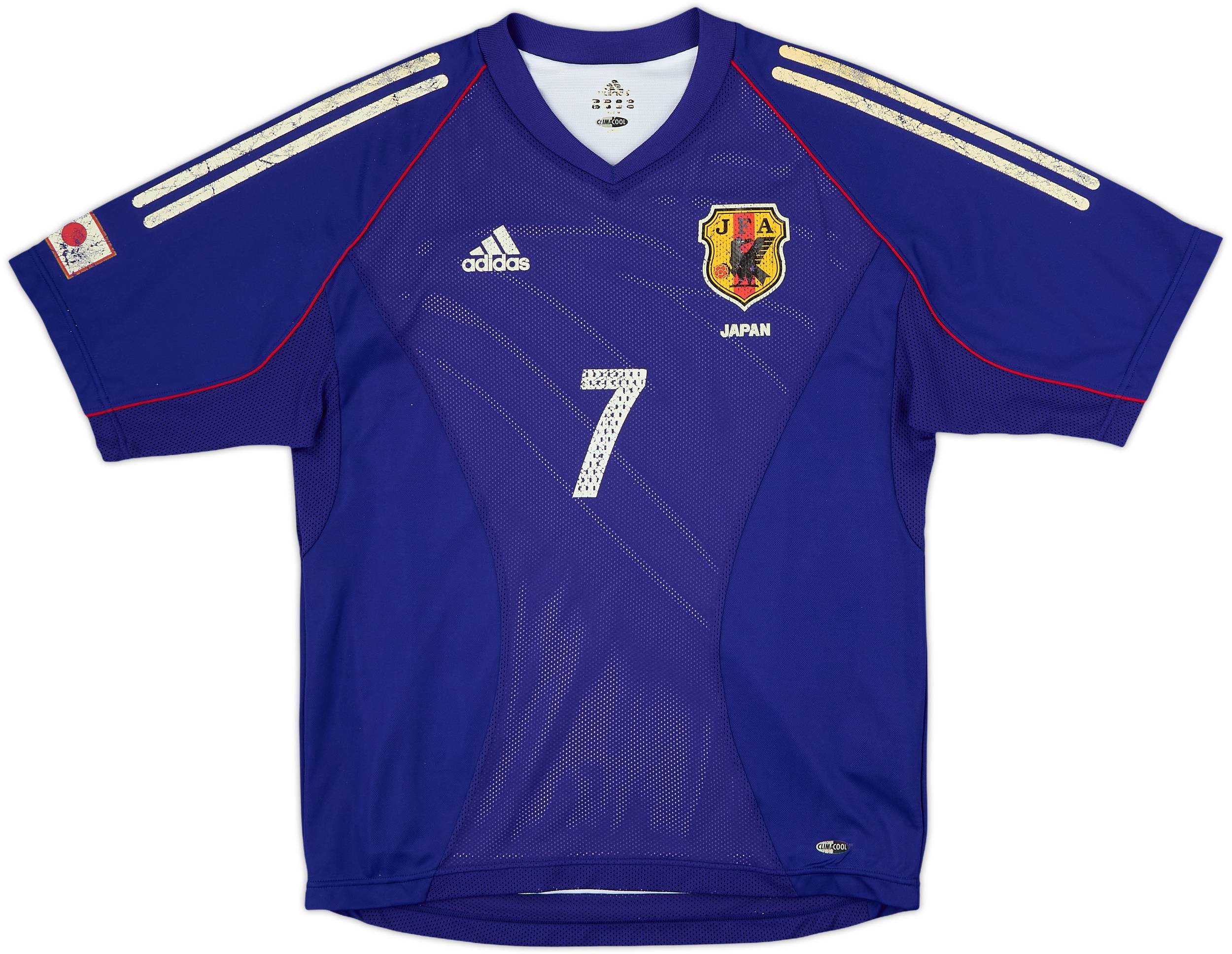 2002-04 Japan Player Issue Home Shirt Nakata #7 - 5/10 - (M)