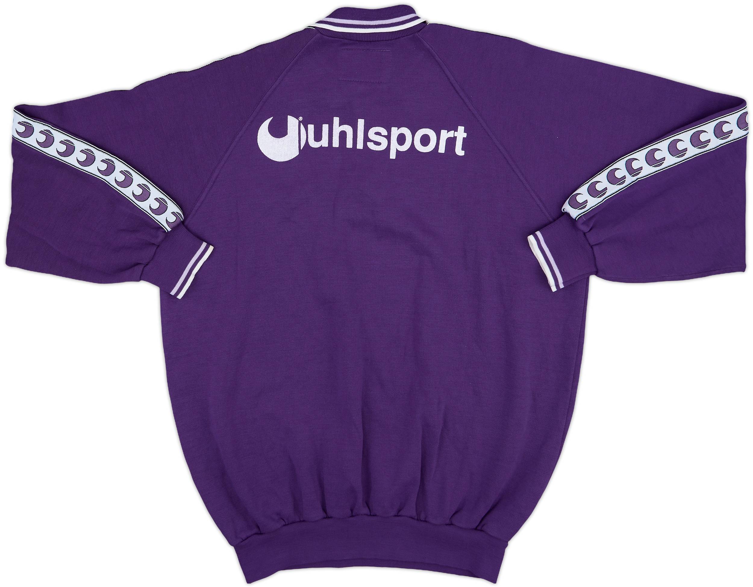 1993-94 Fiorentina Uhlsport Polo L/S Shirt - 7/10 - (XXL)