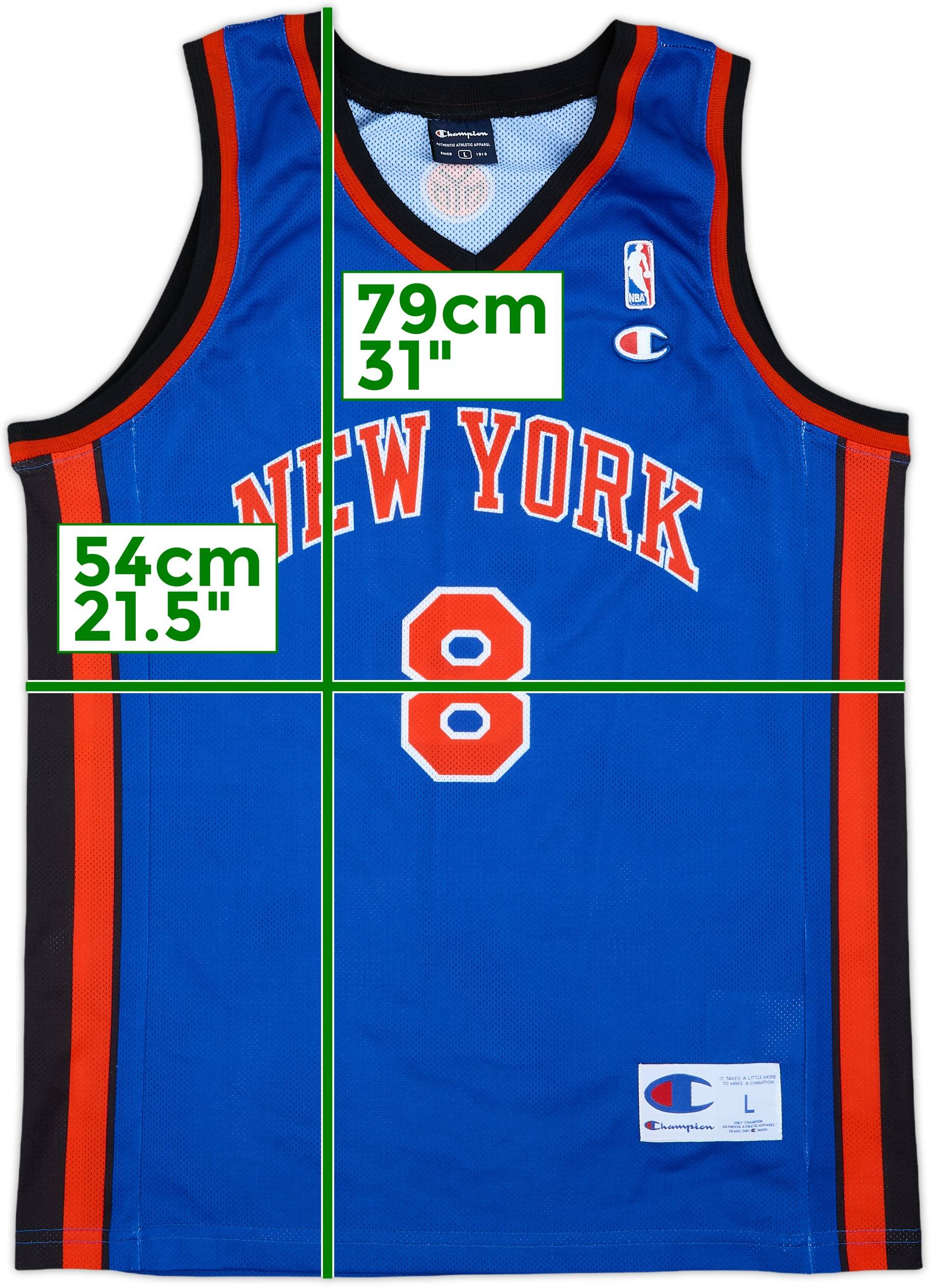 2008-10 New York Knicks Gallinari #8 Champion Away Jersey