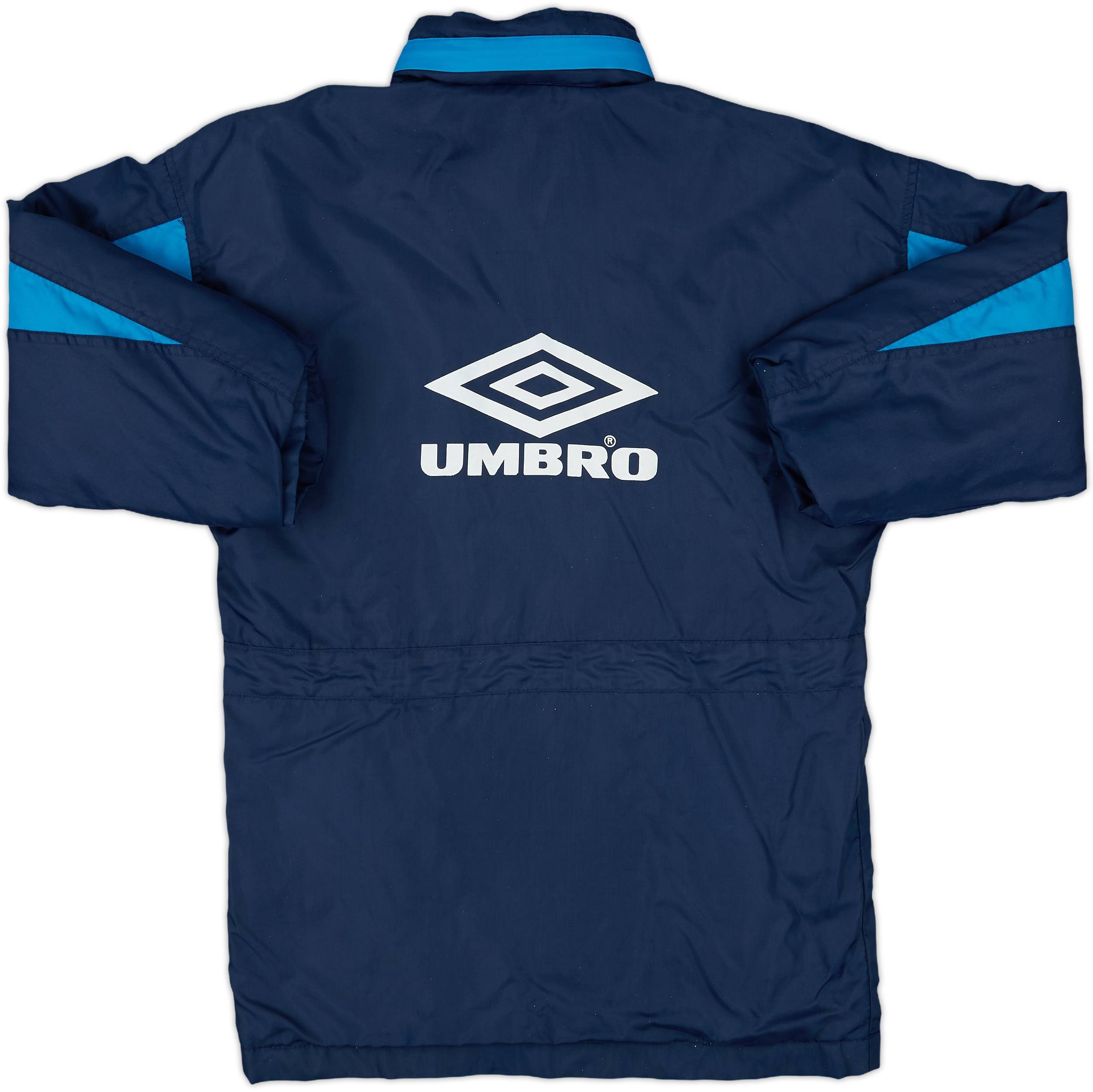 1995-97 England Umbro Bench Coat - 8/10 - (L.Boys)