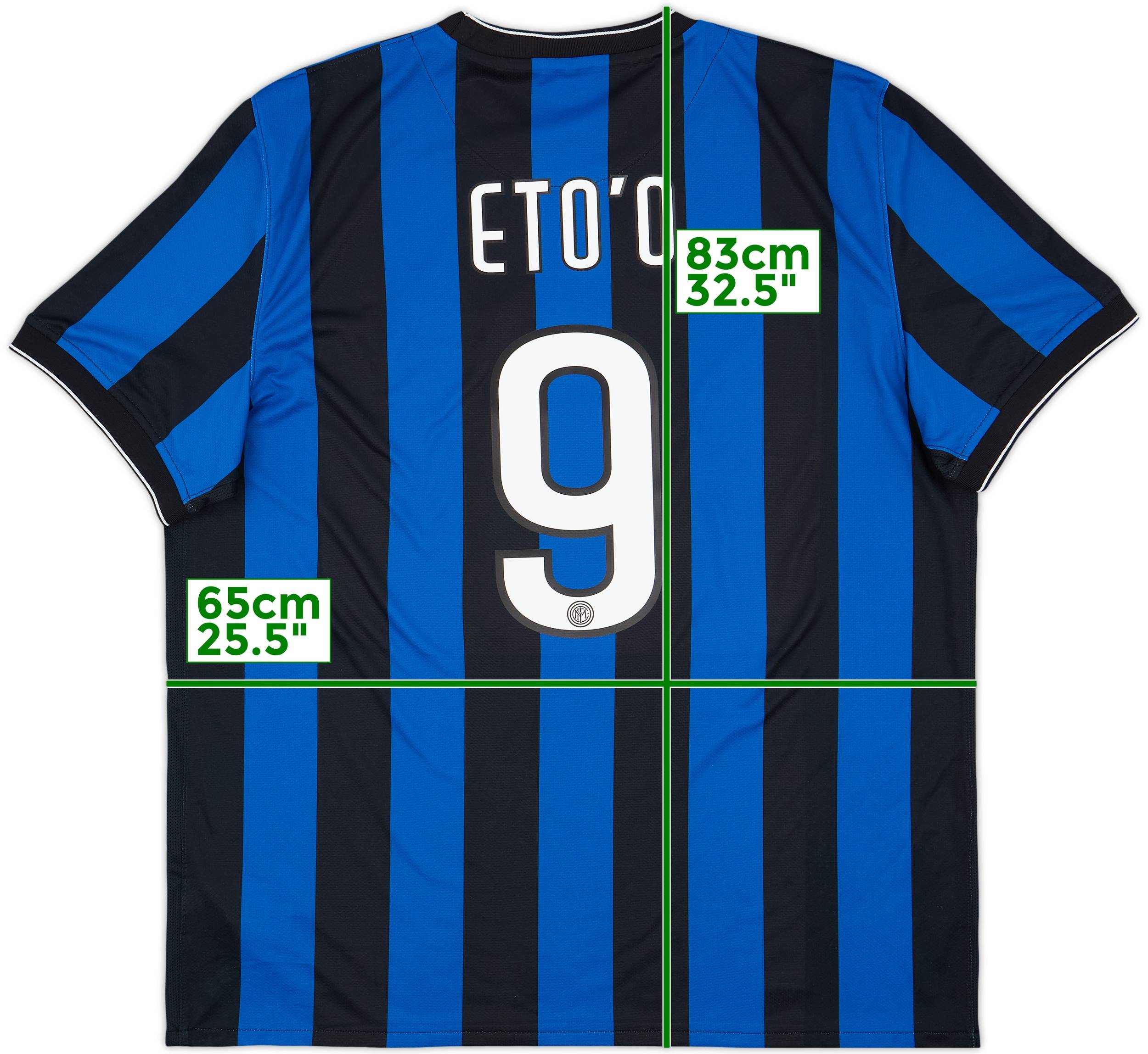 インテル・ミラン 2010 シャツ エトー 9 インテル・ミラン 2010 シャツ