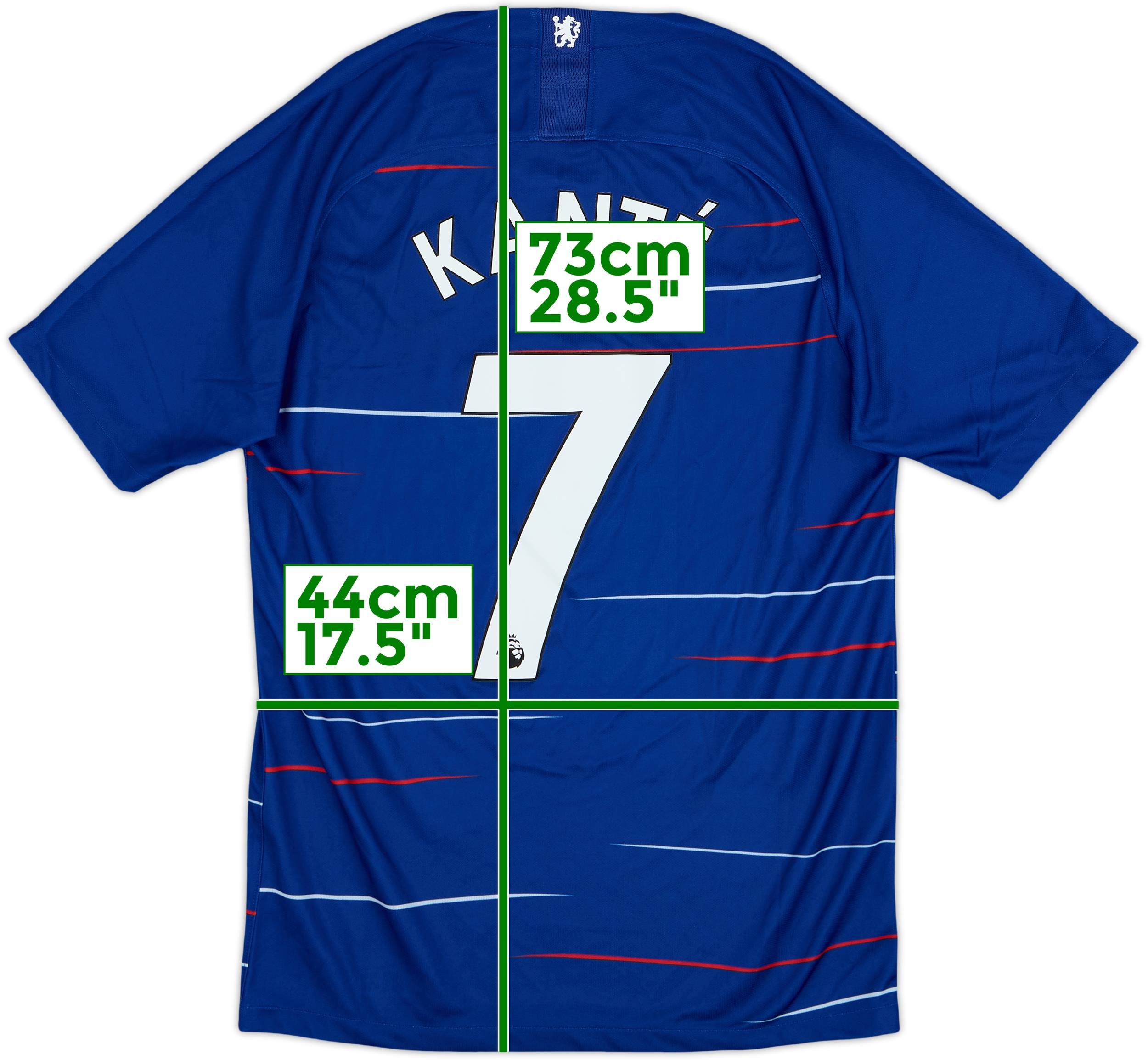 『スタジアムで購入』Chelsea 2018シーズンKanté 背番号7 新品 2017-18 Chelsea Match Issue Away Shirt Kante #7