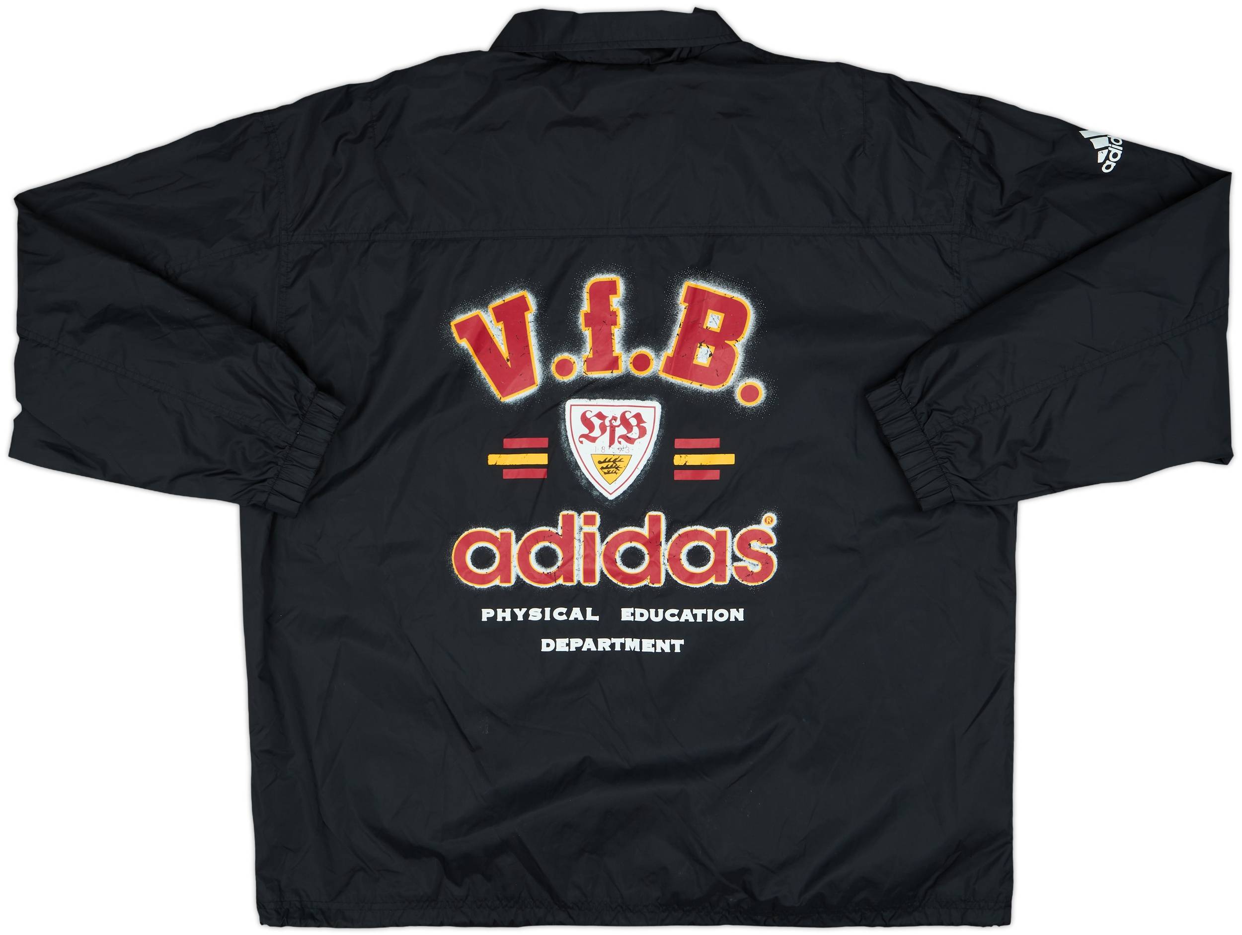 1992-93 Stuttgart adidas Track Jacket - 8/10 - (L)