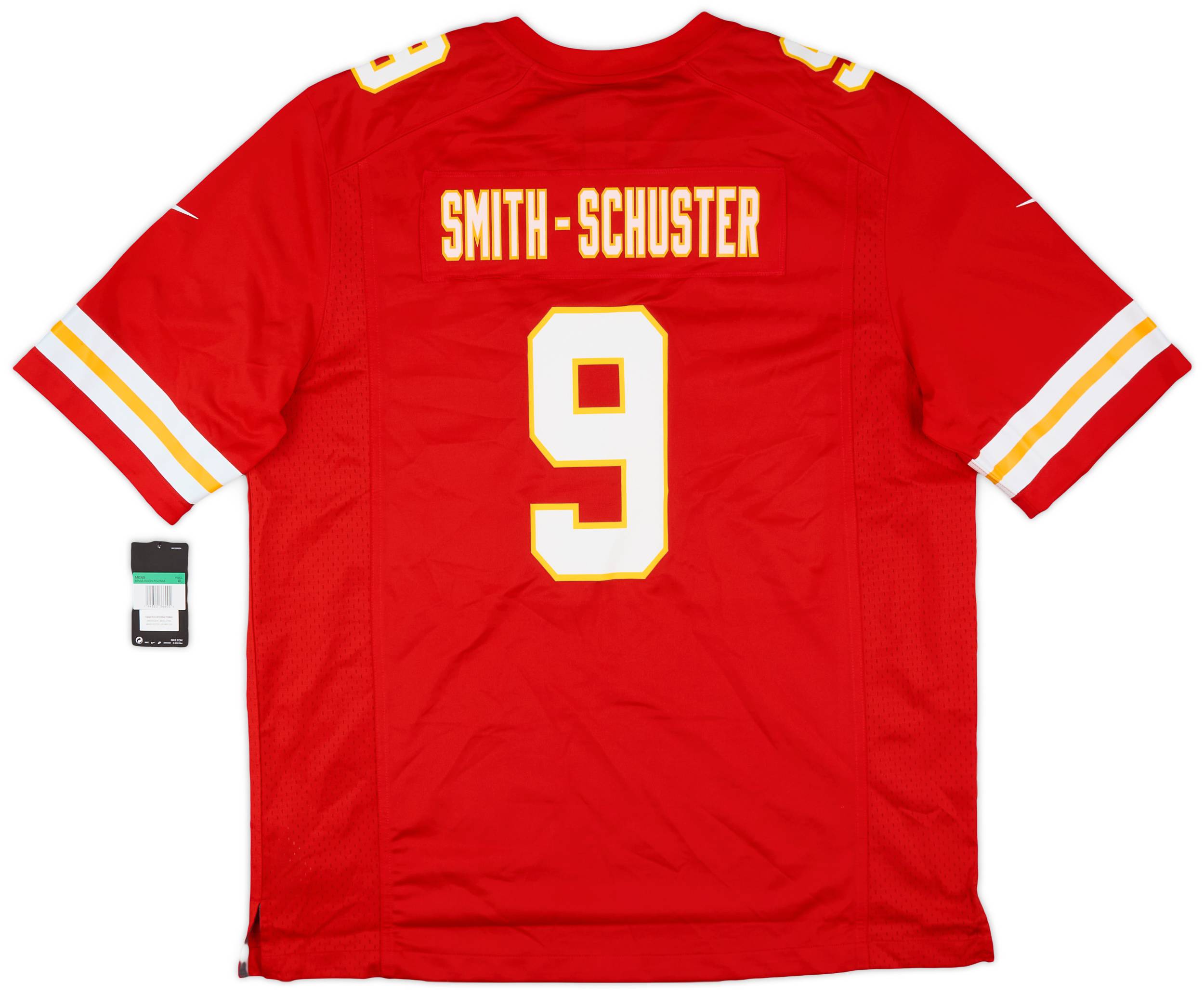 選手支給品！Puma Kansas City Chiefs チーフス 1999 1999 Kansas City Chiefs #67 Mark Word 40th Patch Game Jersey