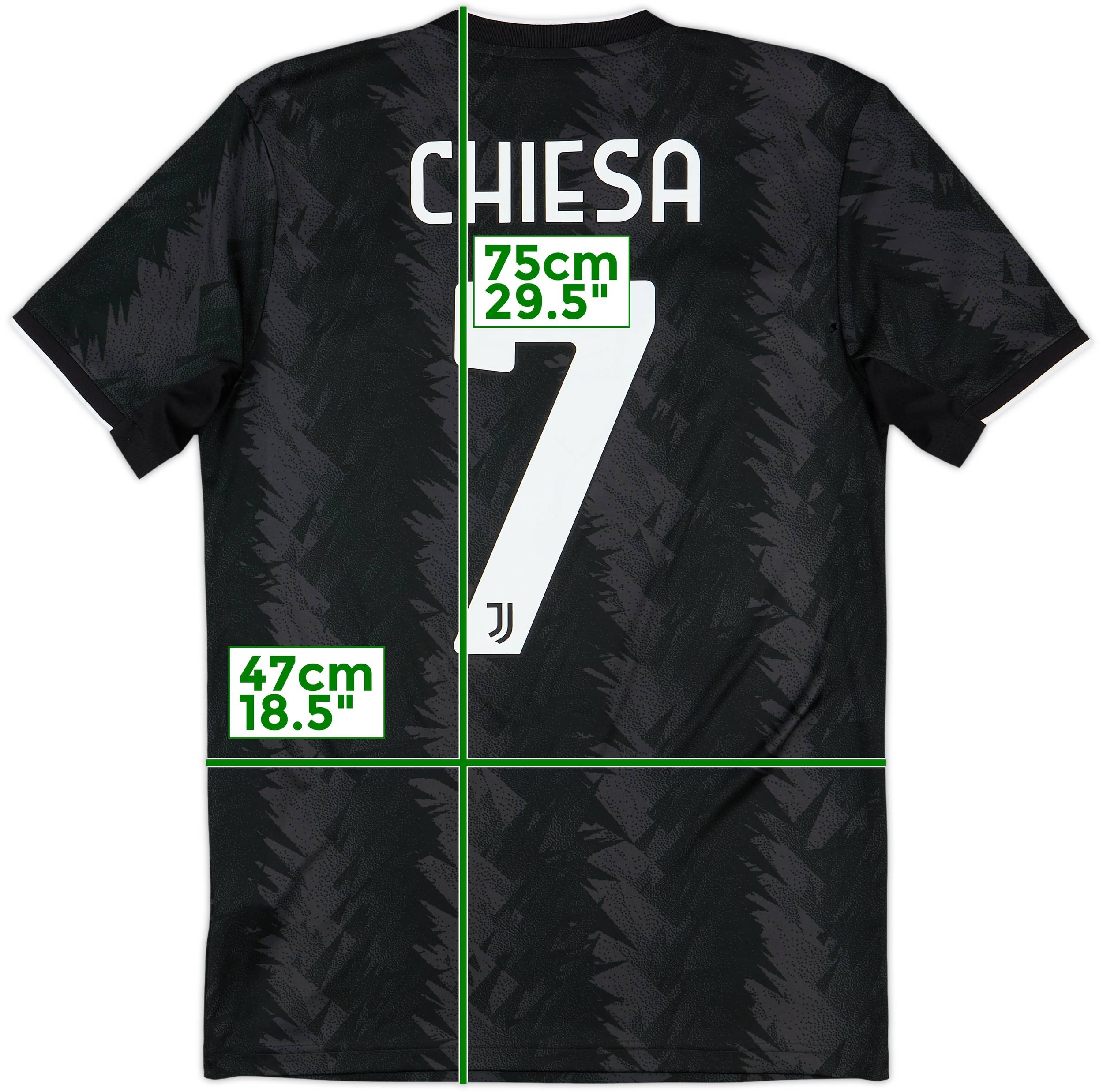 さおやち  Juventus CHIESA 7 ユニフォーム 2022-23 Juventus Away Shirt Chiesa #7 - 9/10 - (S)