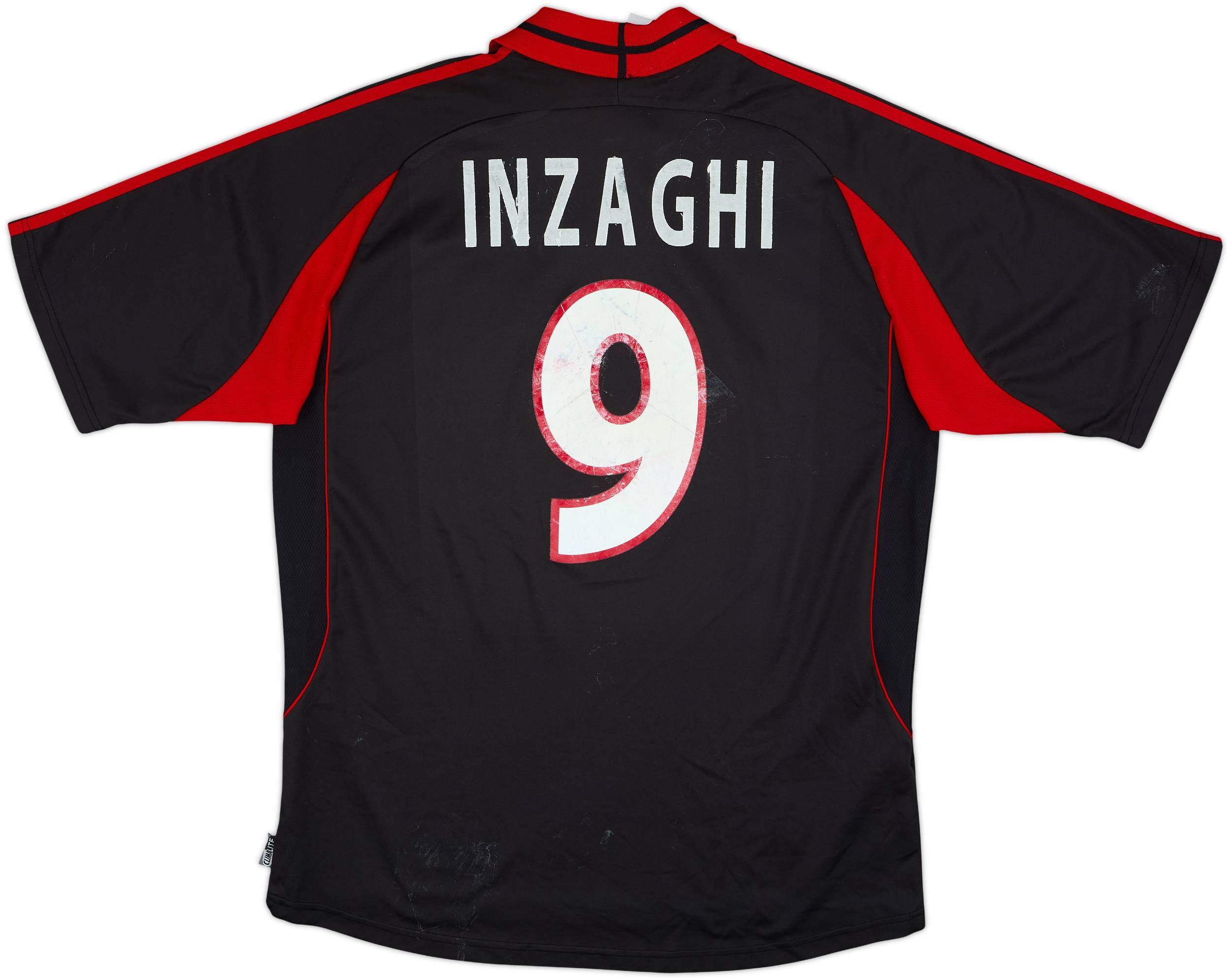 Camiseta de la tercera equipación del AC Milan 2000-01 Inzaghi #9
