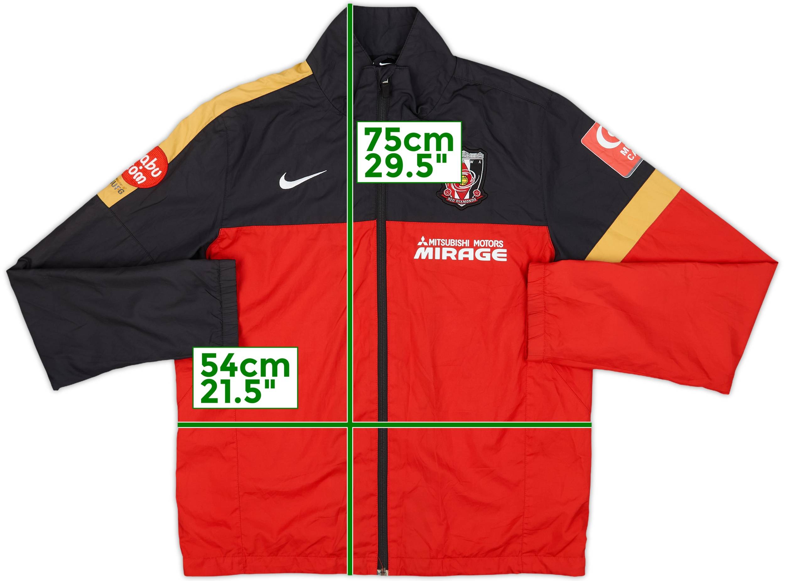 2013-14 Urawa Red Diamonds Nike Track Jacket - 9/10 - (M)