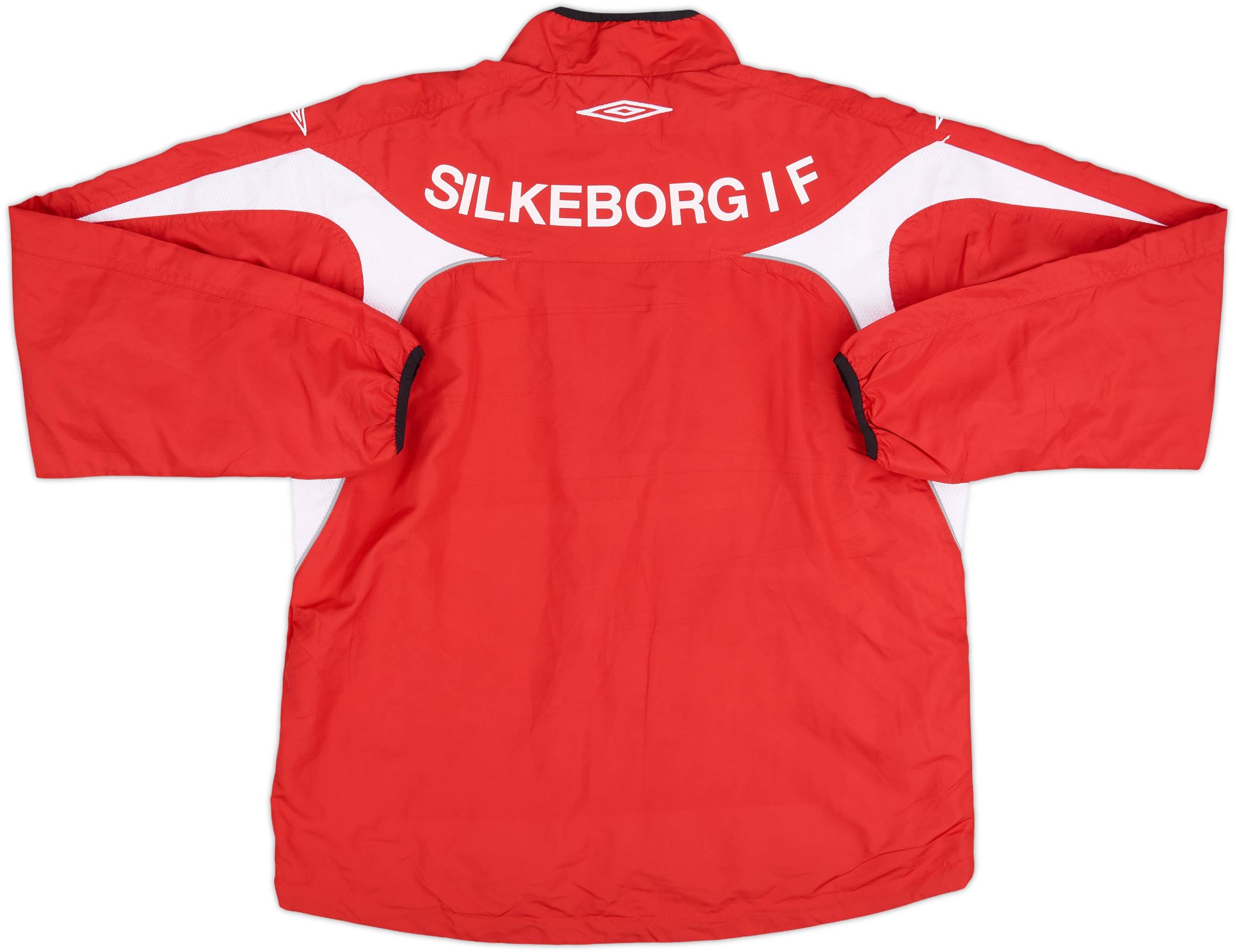 2008-10 Silkeborg Umbro 1/4 Zip Drill Top - 4/10 - (L)