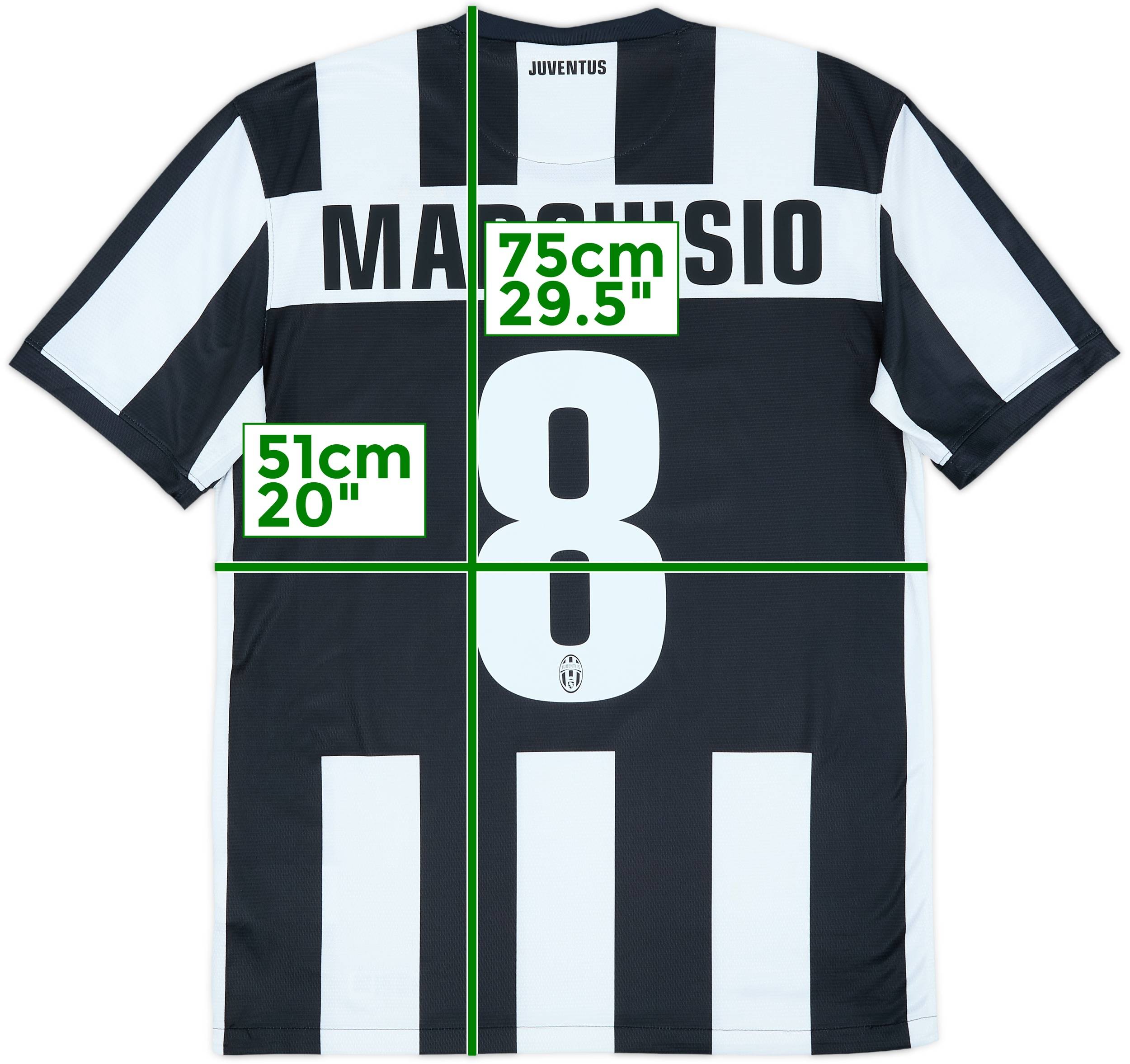 2012-13 Juventus Home Shirt Marchisio #8 - 9/10 - (M)