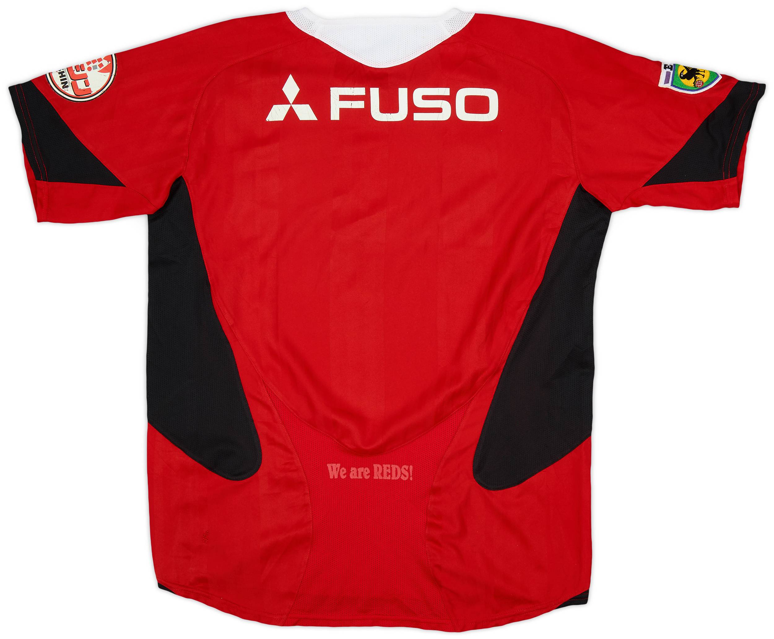 ウェア Urawa Red Diamonds Uniform 2006 2006 Urawa Red Diamonds Home Shirt - 7/10 - (XL)