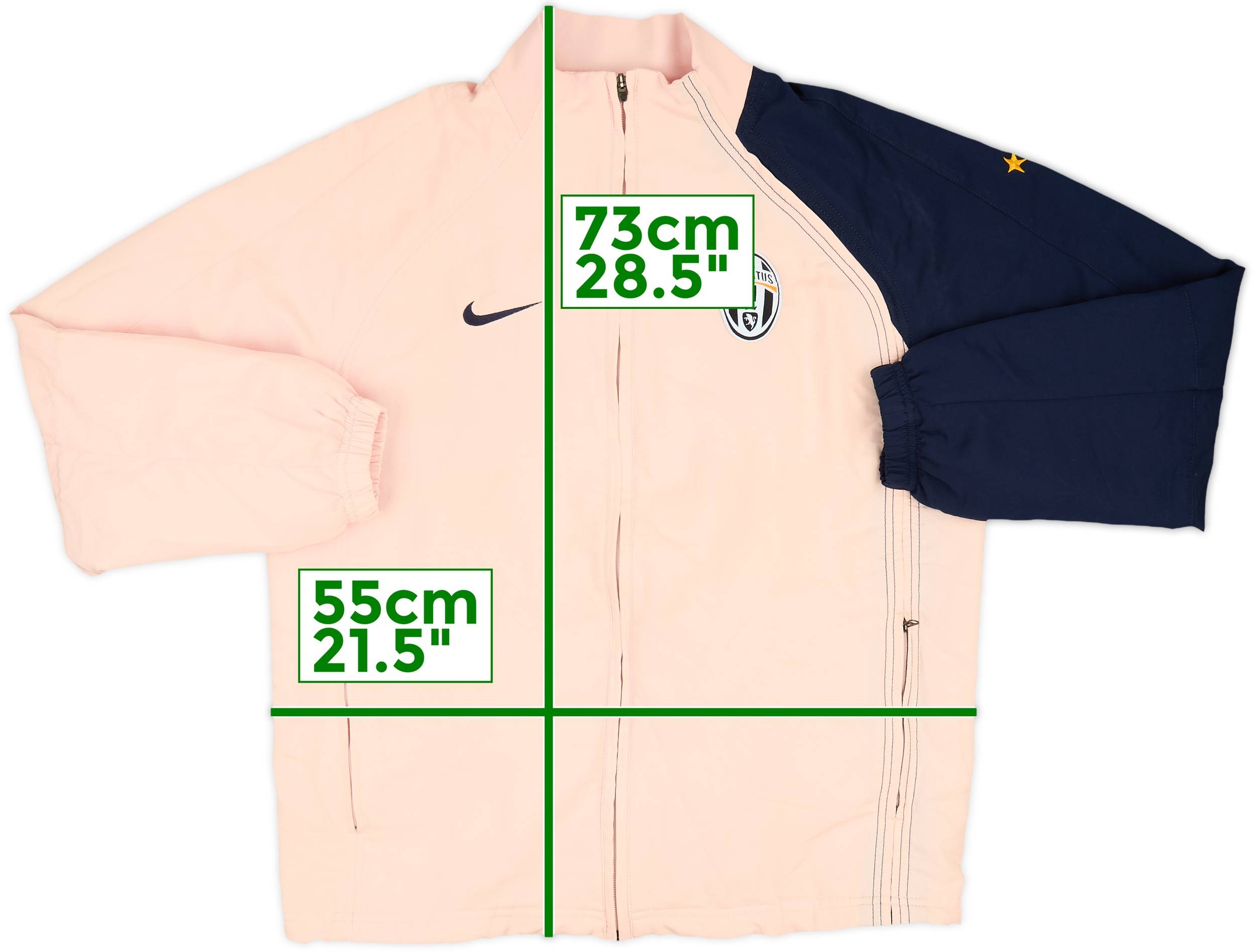 2004-05 Juventus Nike Track Jacket - 8/10 - (S)