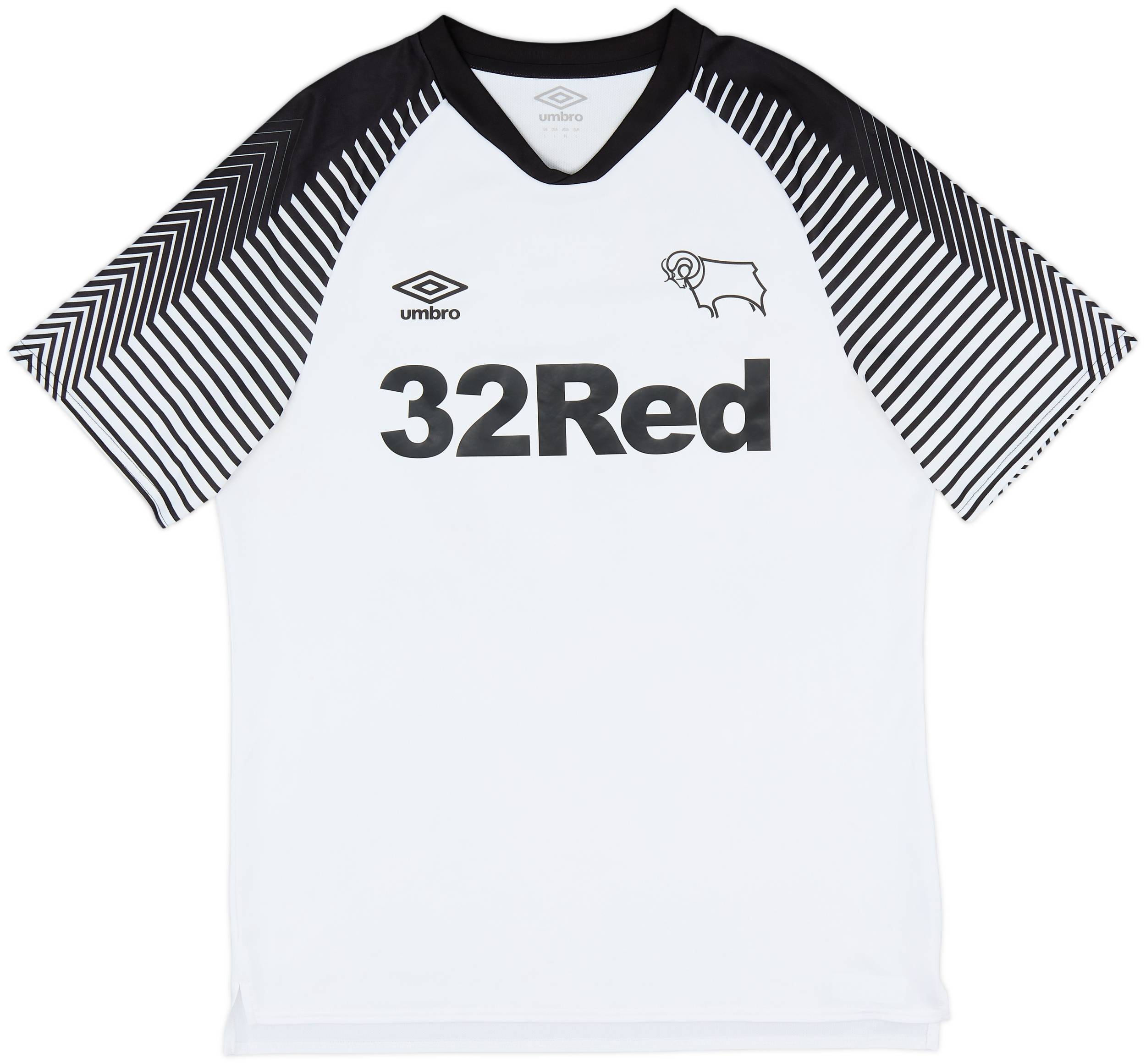 2019-20 Derby County Home Shirt Rooney #32 - 8/10 - (L)