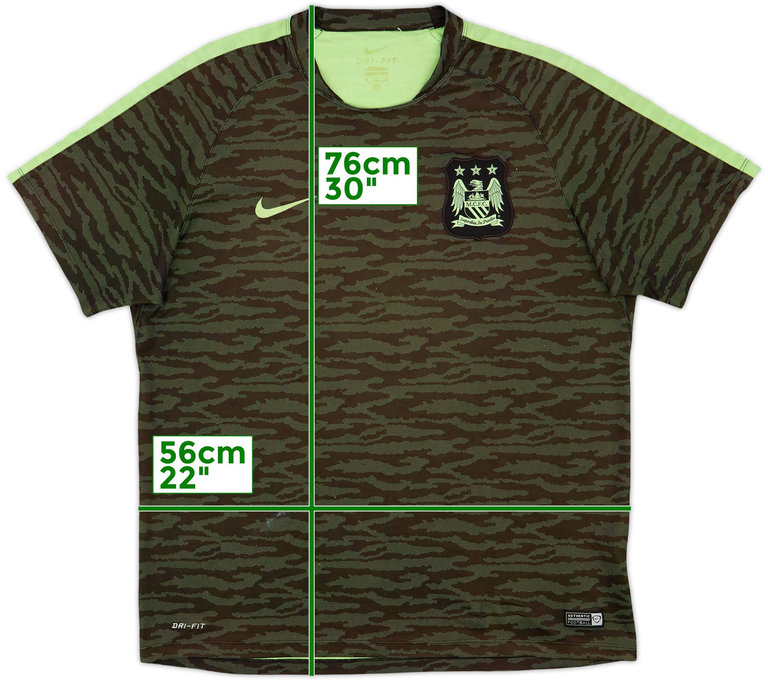 2015-16 Manchester City Nike Training Shirt - 6/10 - (XL)
