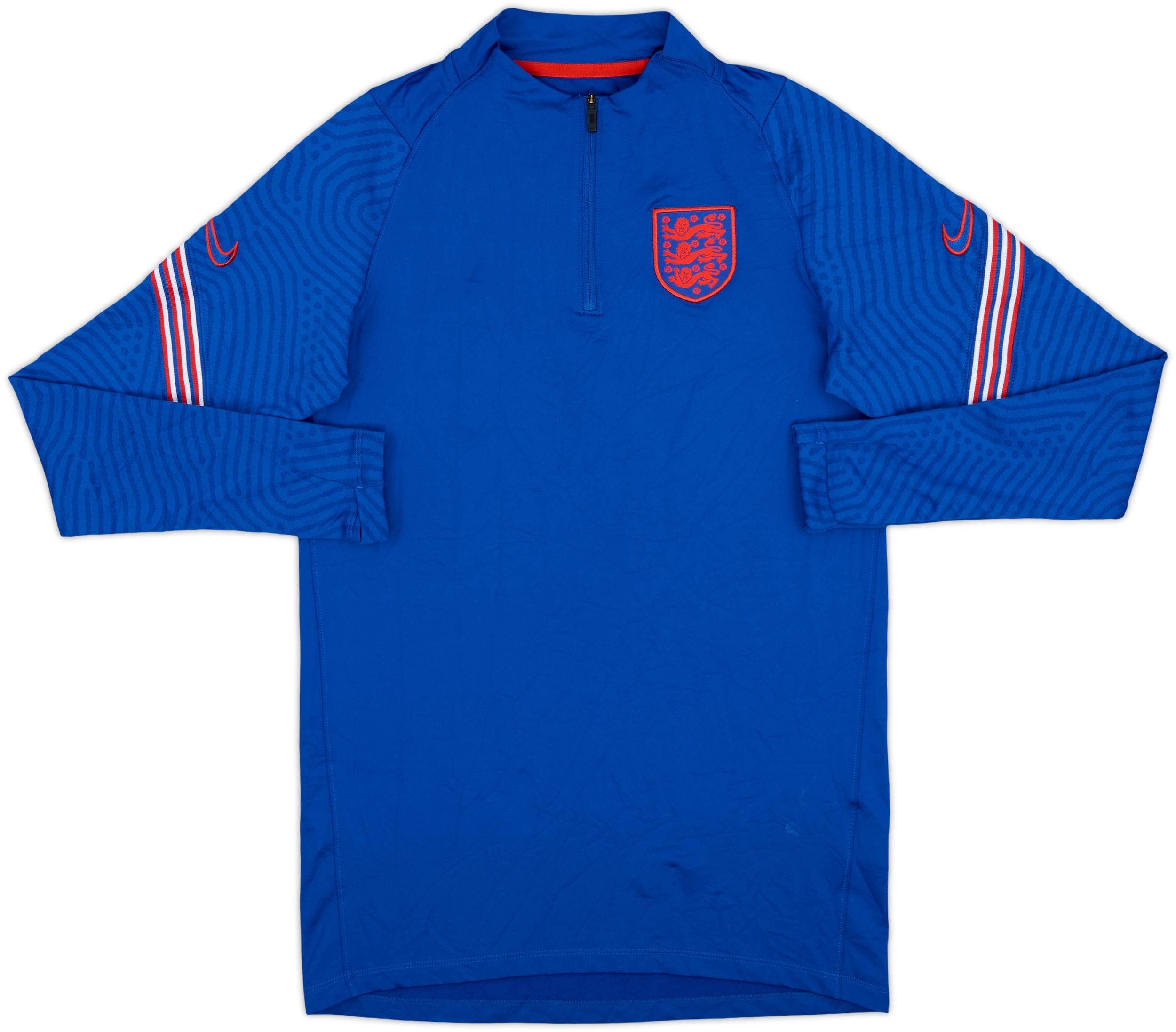 2020-21 England Nike 1/4 Zip Drill Top - 9/10 - (S)