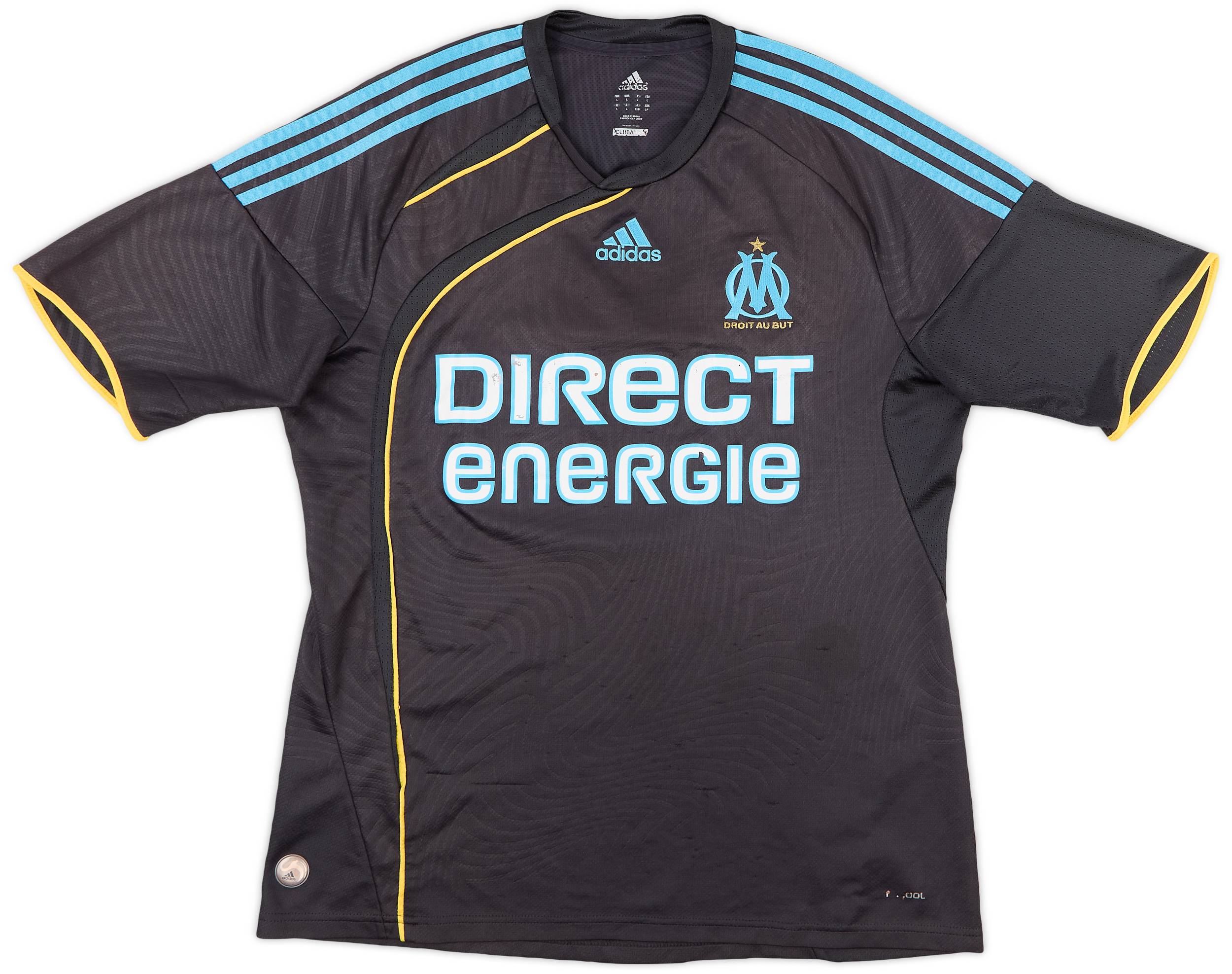 ウェア Olympique Marseille 2009 2010 3rd 2009-10 Olympique Marseille Third Shirt - 6/10 - (L)