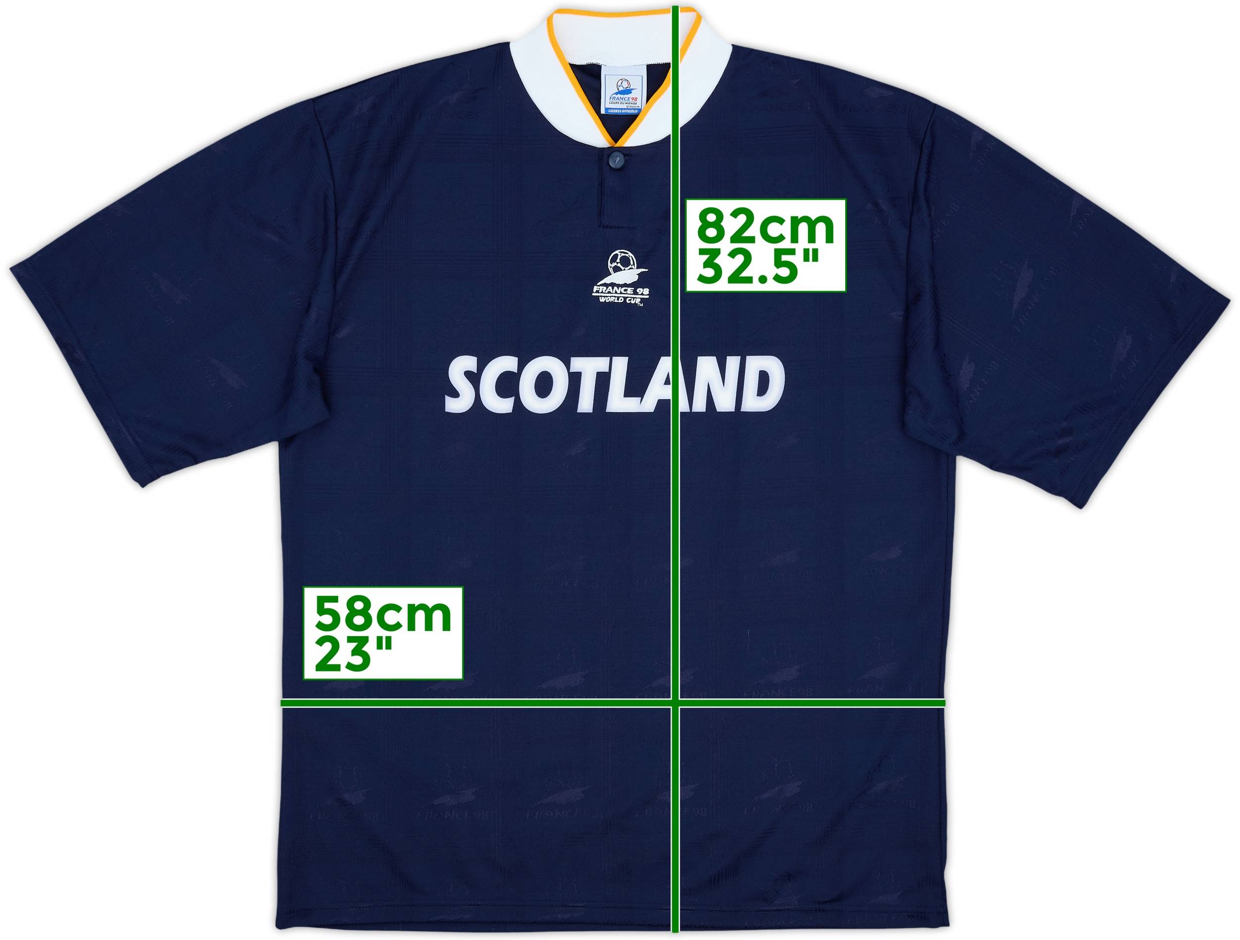 1998 Scotland World Cup Training Shirt - 9/10 - (XL)