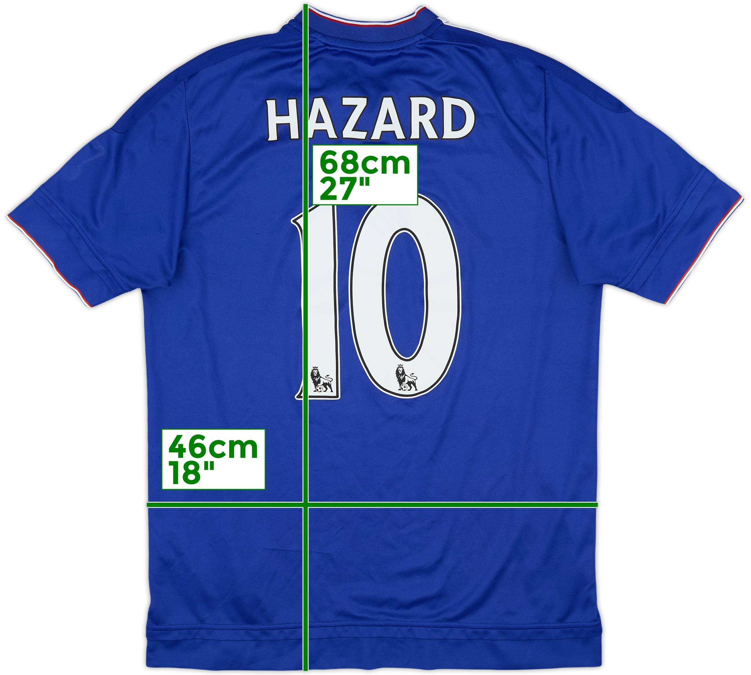 ウェア Hazard15-16Chelsea PremierLeague uniform Hazard15-16Chelsea PremierLeague uniform