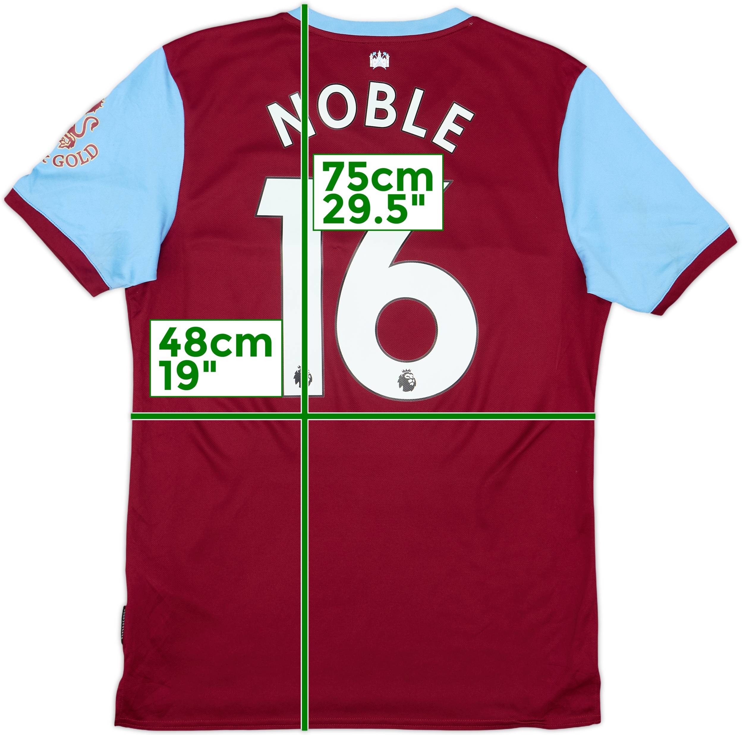 Umbro Maillot West Ham L.Paquetá 10 Domicile 2024-2025 (Premier League