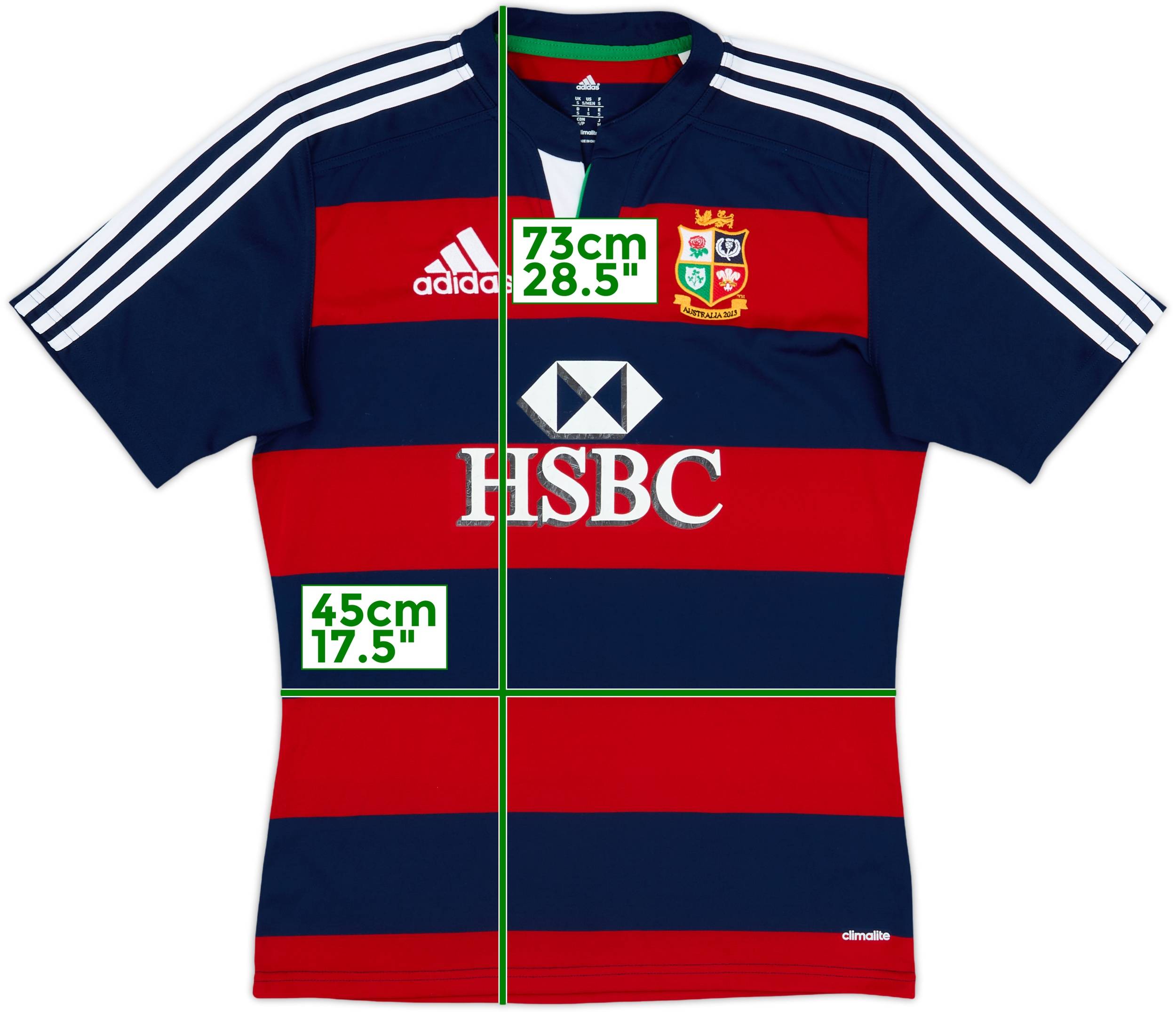adidas British and Irish Lions ラグビーシャツ 2001 British and Irish Lions Rugby Shirt - Adidas - Adults Large