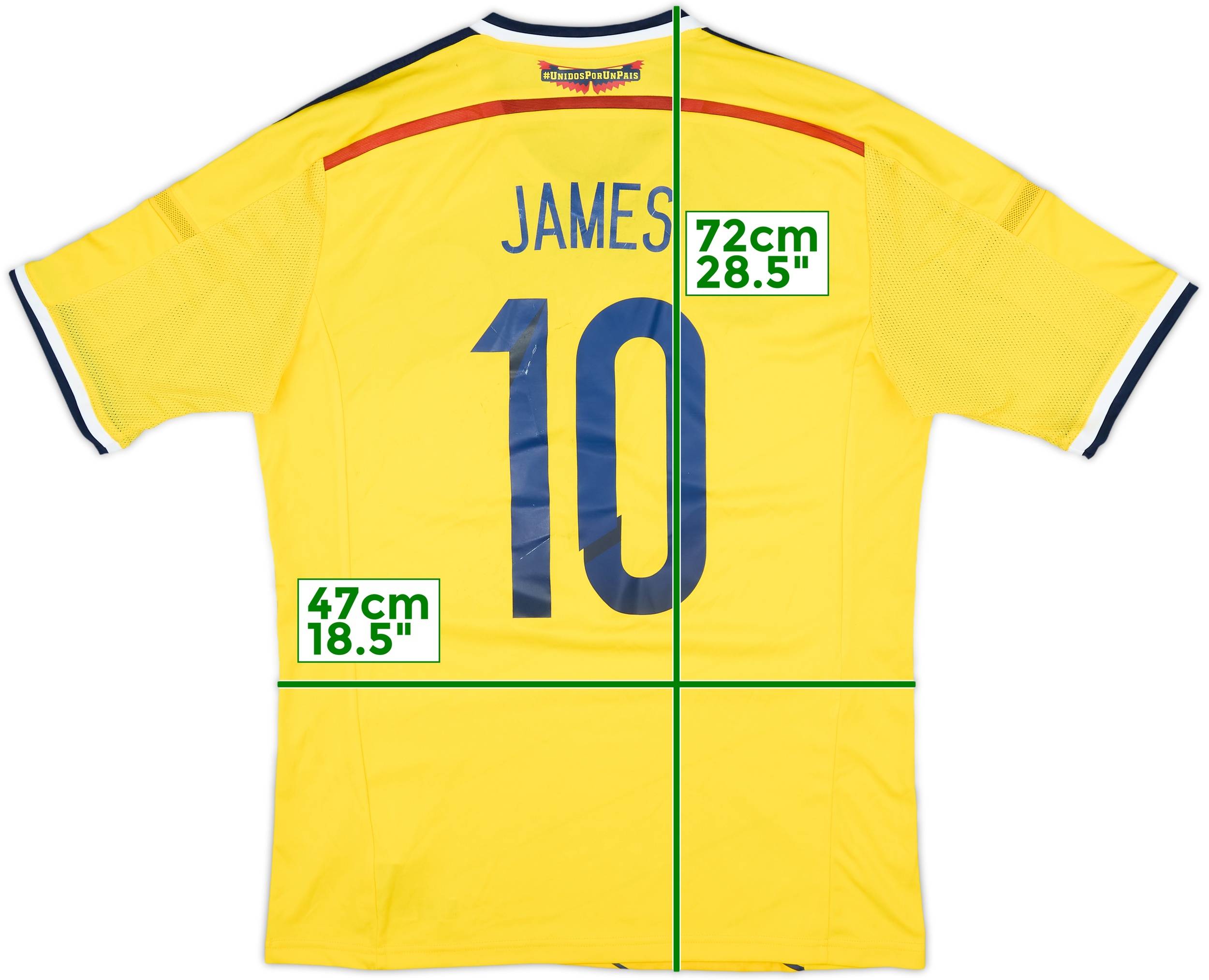 2014-15 Colombia Home Shirt James #10 - 6/10 - (M)
