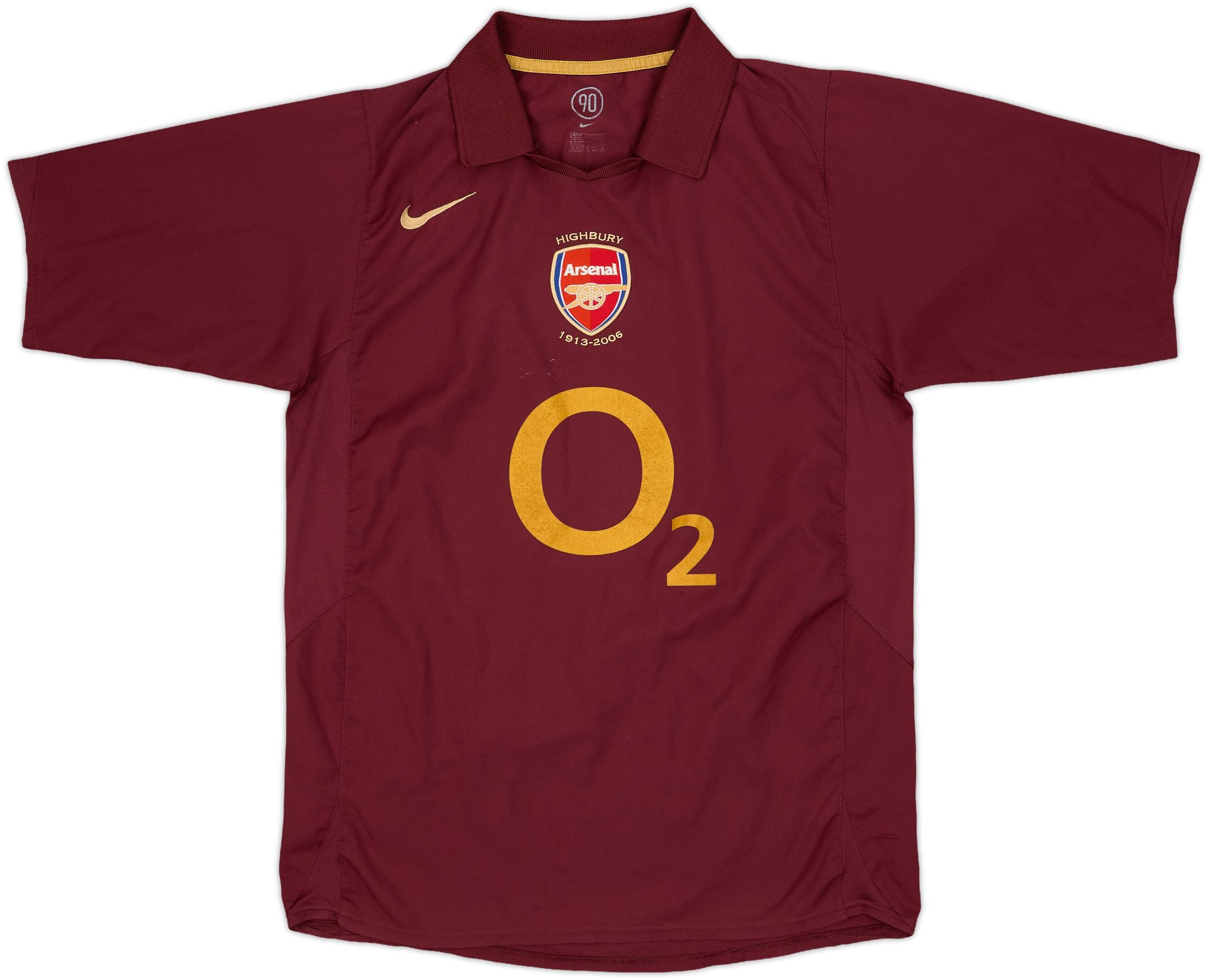 2005-06 Arsenal Home Shirt Henry #14 - 7/10 - (M)