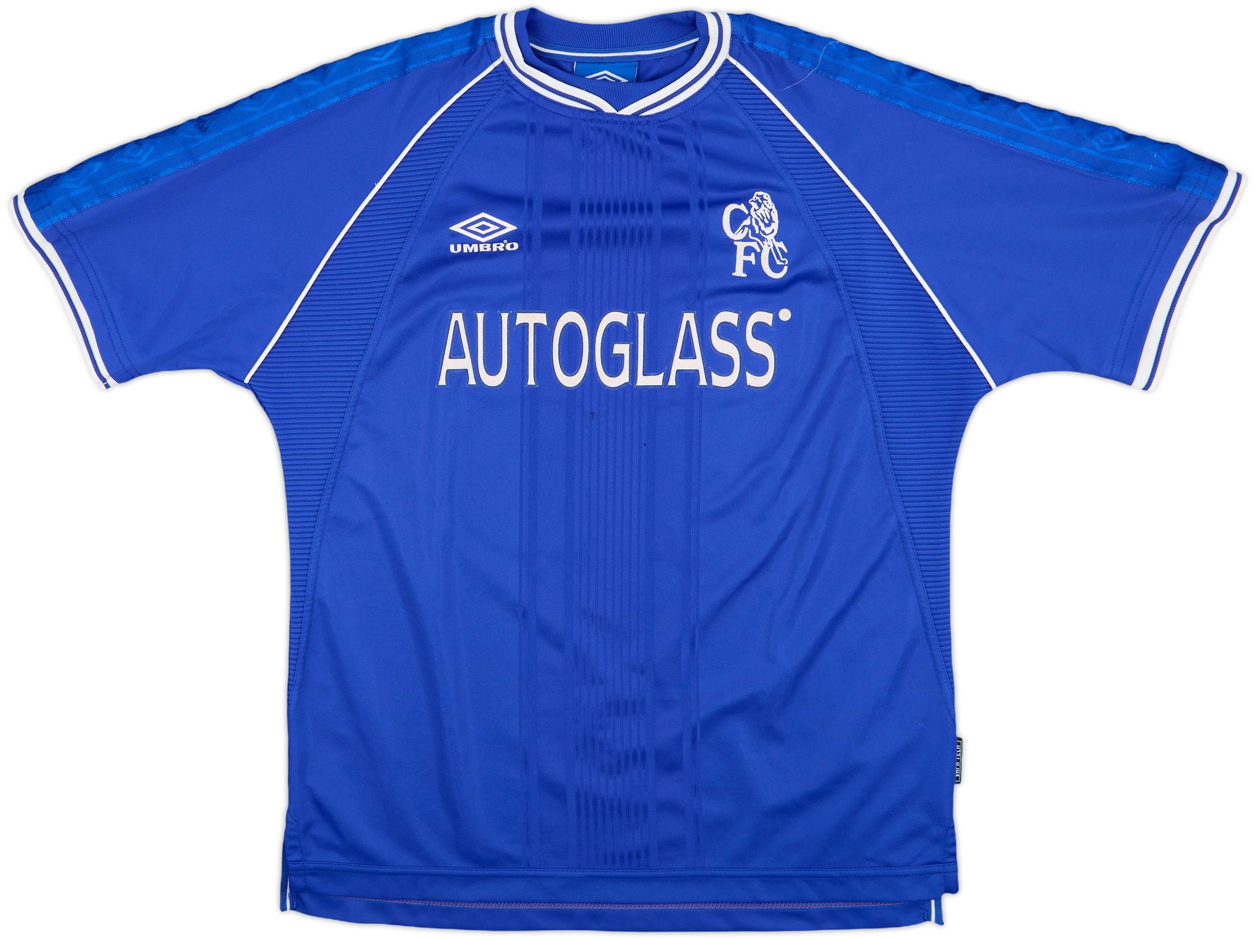 1999-01 Chelsea Home Shirt Zola #25 - 8/10 - (L)