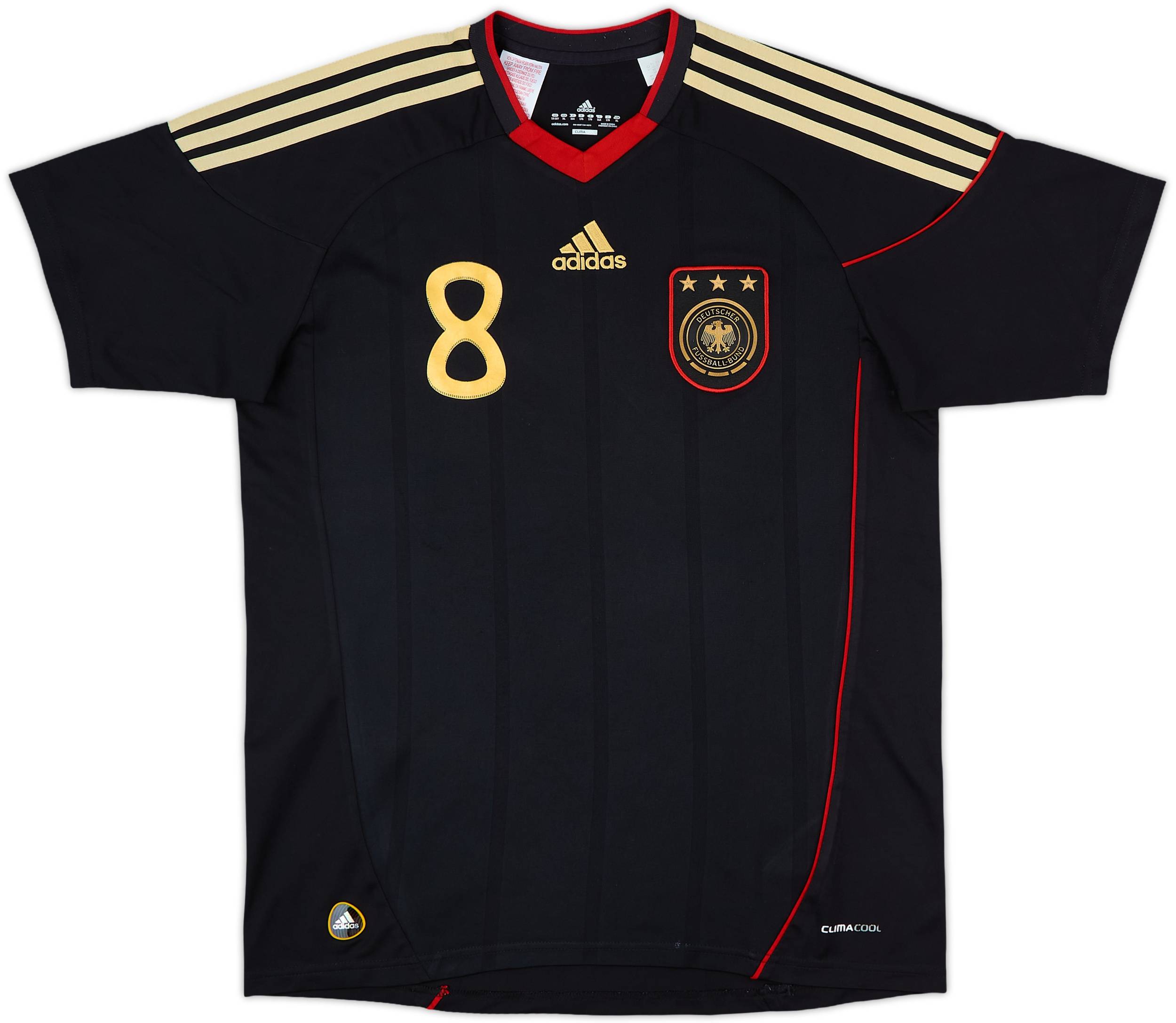 2010-11 Germany Away Shirt Ozil #8 - 9/10 - (XL.Boys)