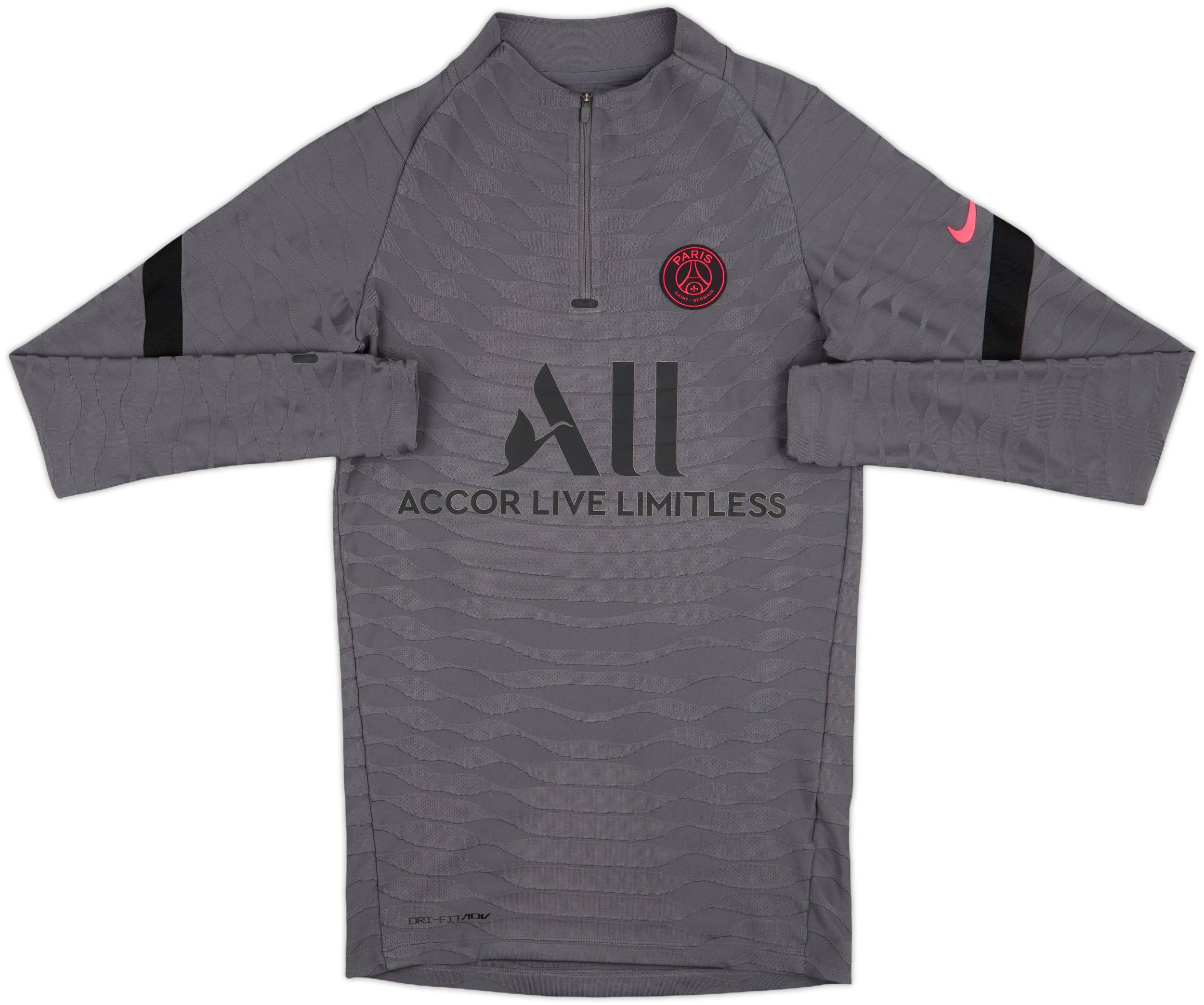 2021-22 Paris Saint-Germain Nike Dri-Fit ADV 1/4 Zip Training Top
