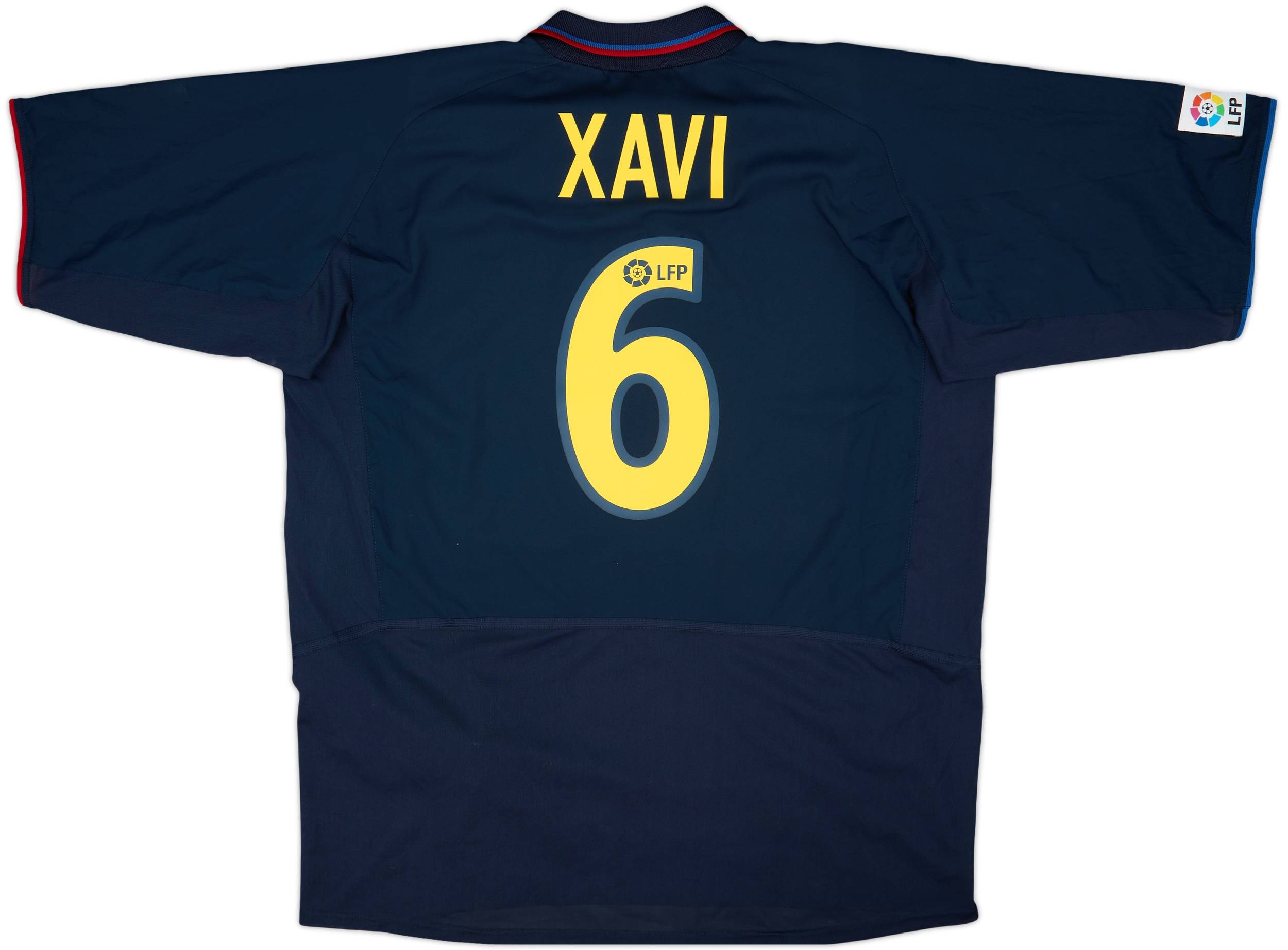 2002-03 Barcelona Player Issue Away Shirt Xavi #6 - 8/10 - (XXL)