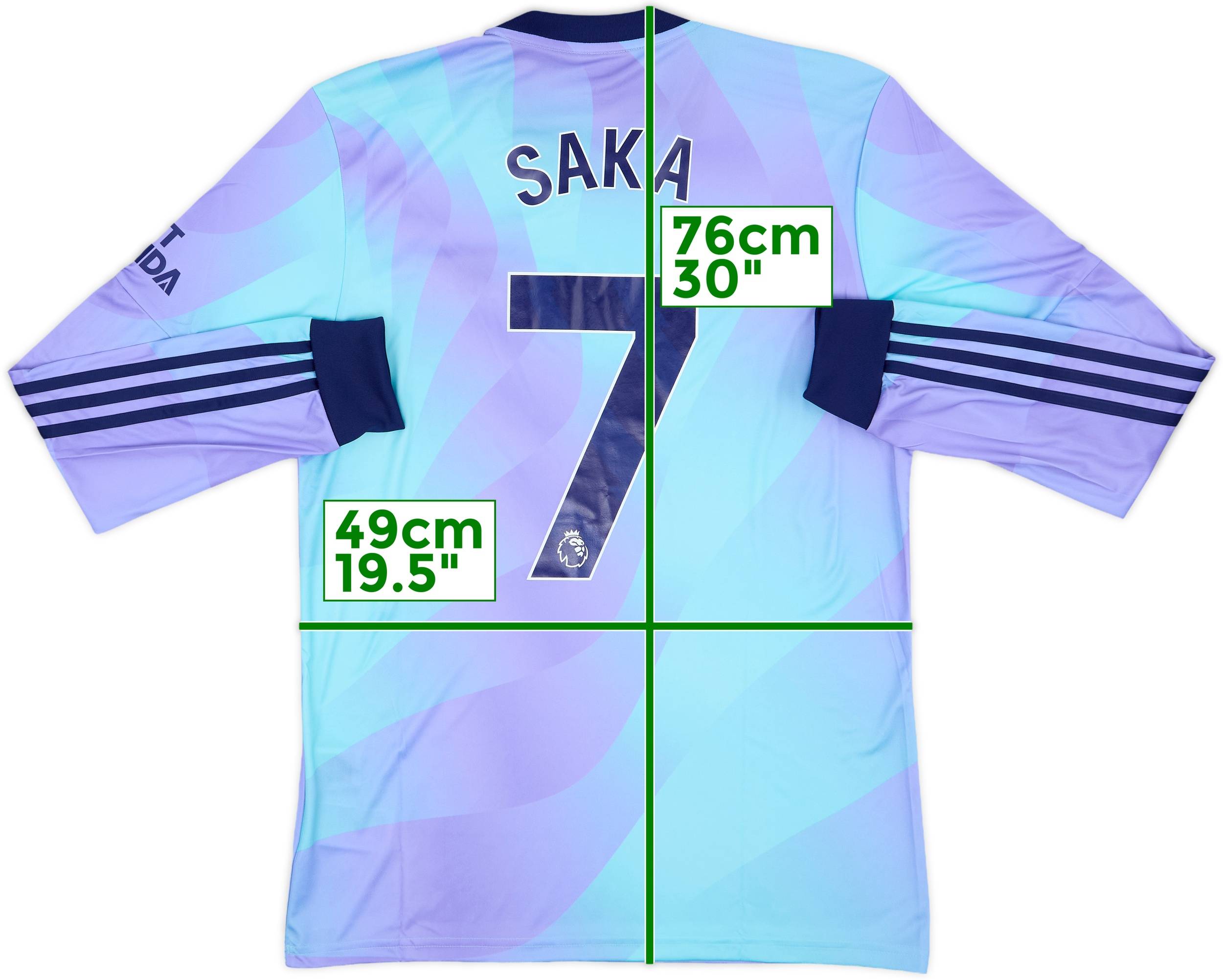2024-25 Arsenal Third L/S Shirt Saka #7 (M)