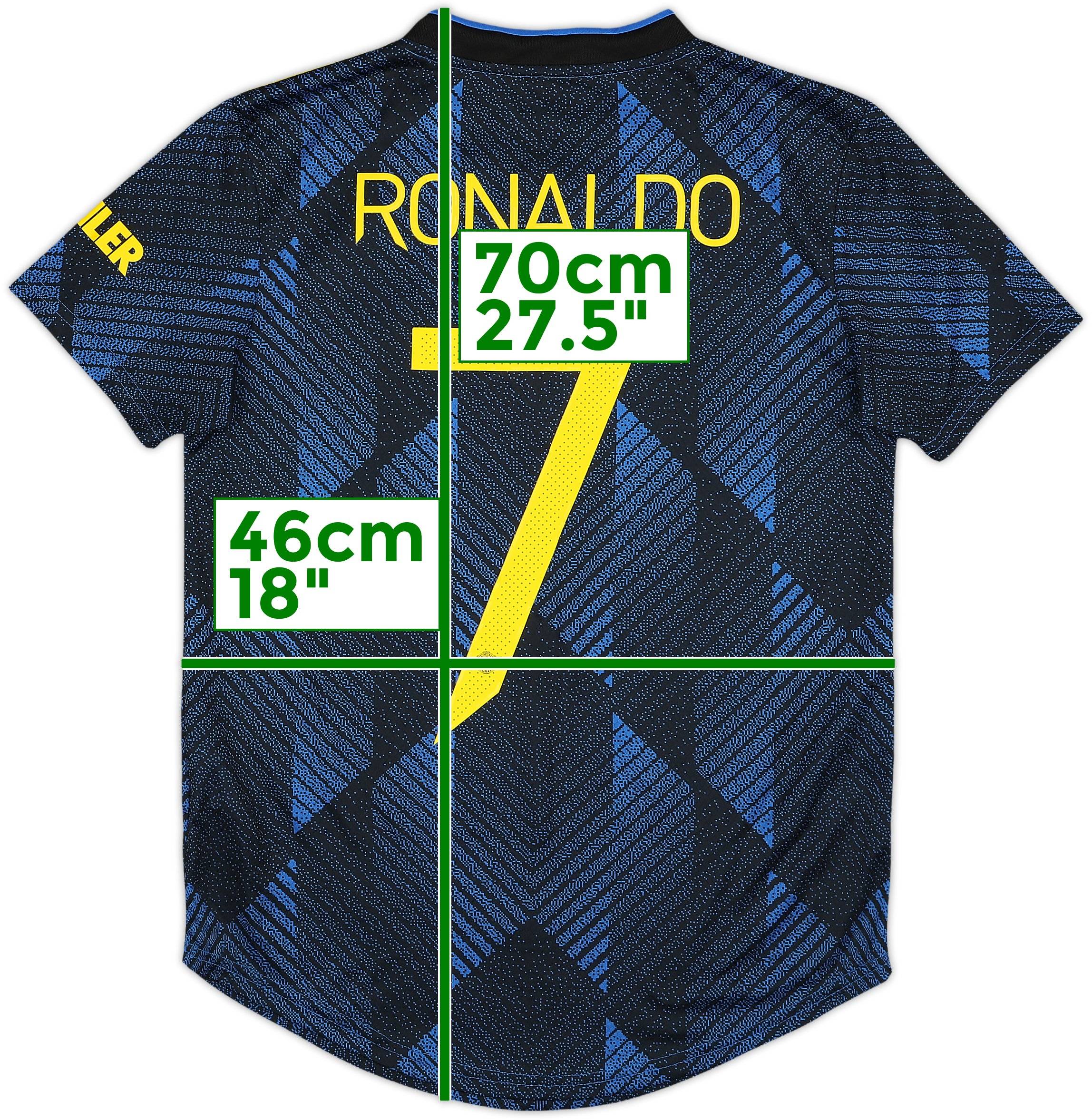 2021-22 Manchester United Third Shirt Ronaldo #7 - 9/10