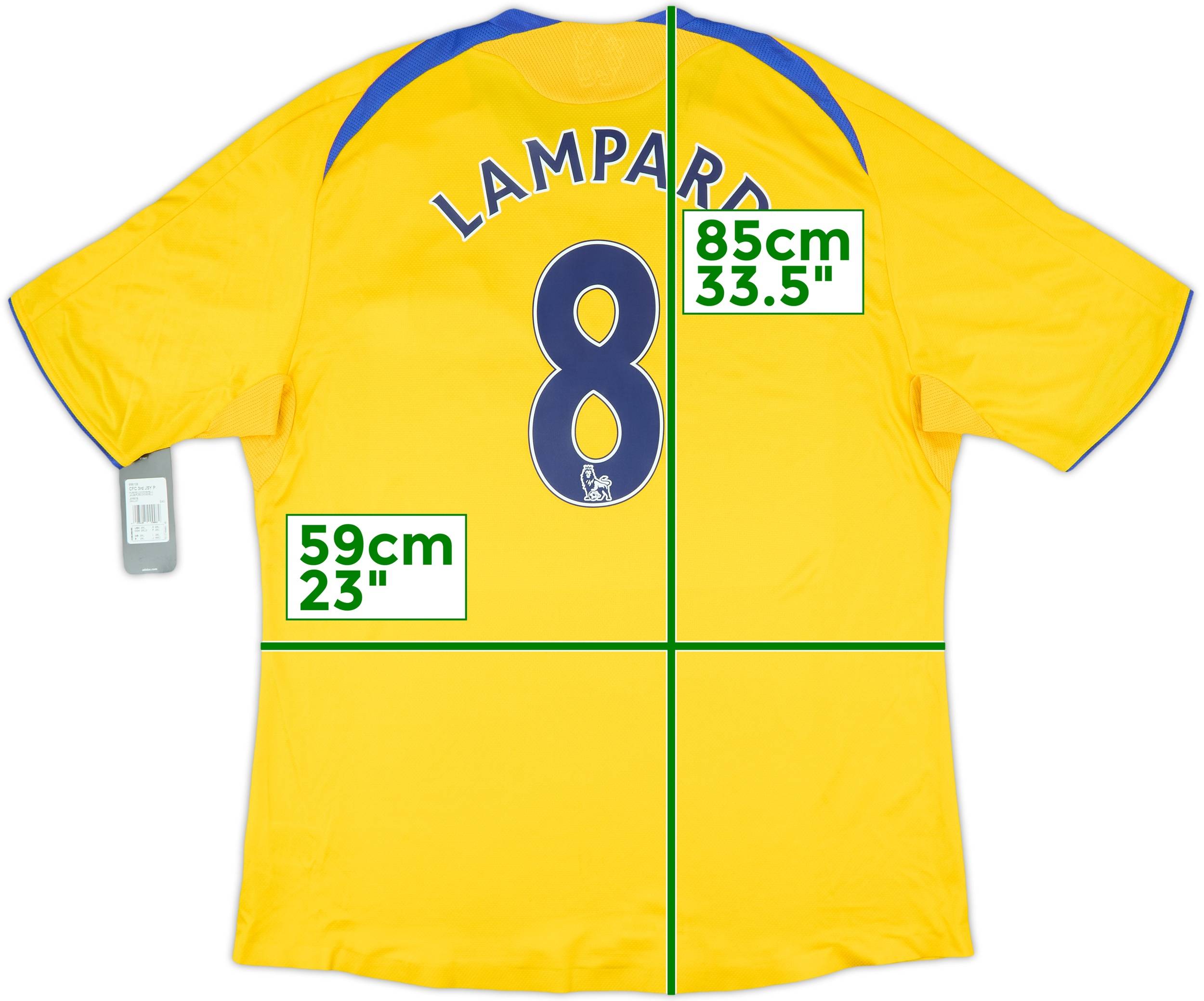 2008-09 チェルシーChelseaユニフォーム バラック VTG 2008-09 Michael Ballack Chelsea Soccer Jersey Mens Small Black