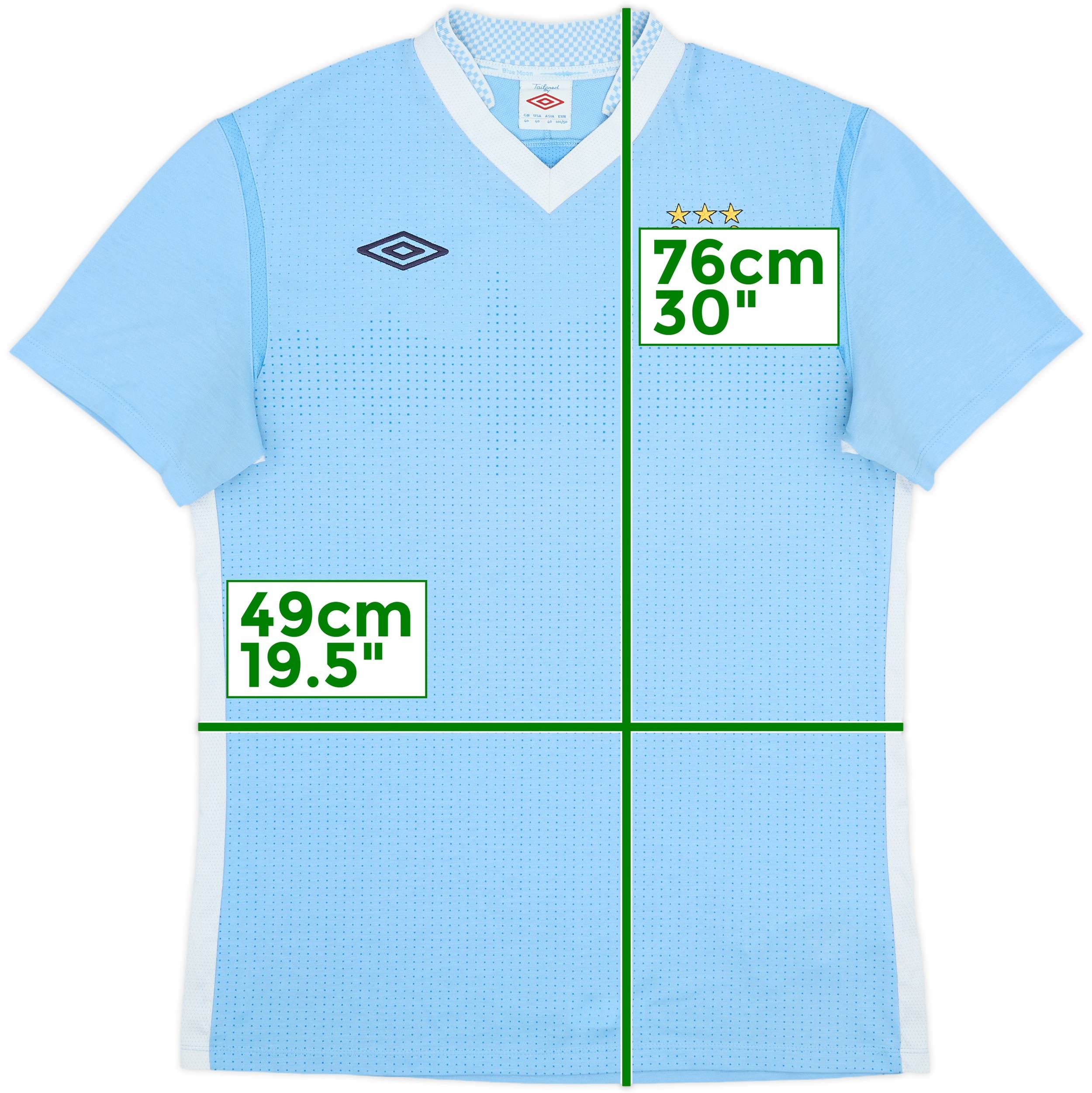 Maillot Domicile Manchester City 2011/2013 - Taille M, Marque Umbro, Officiel - Occasion, état à Vérifier Sur Photos